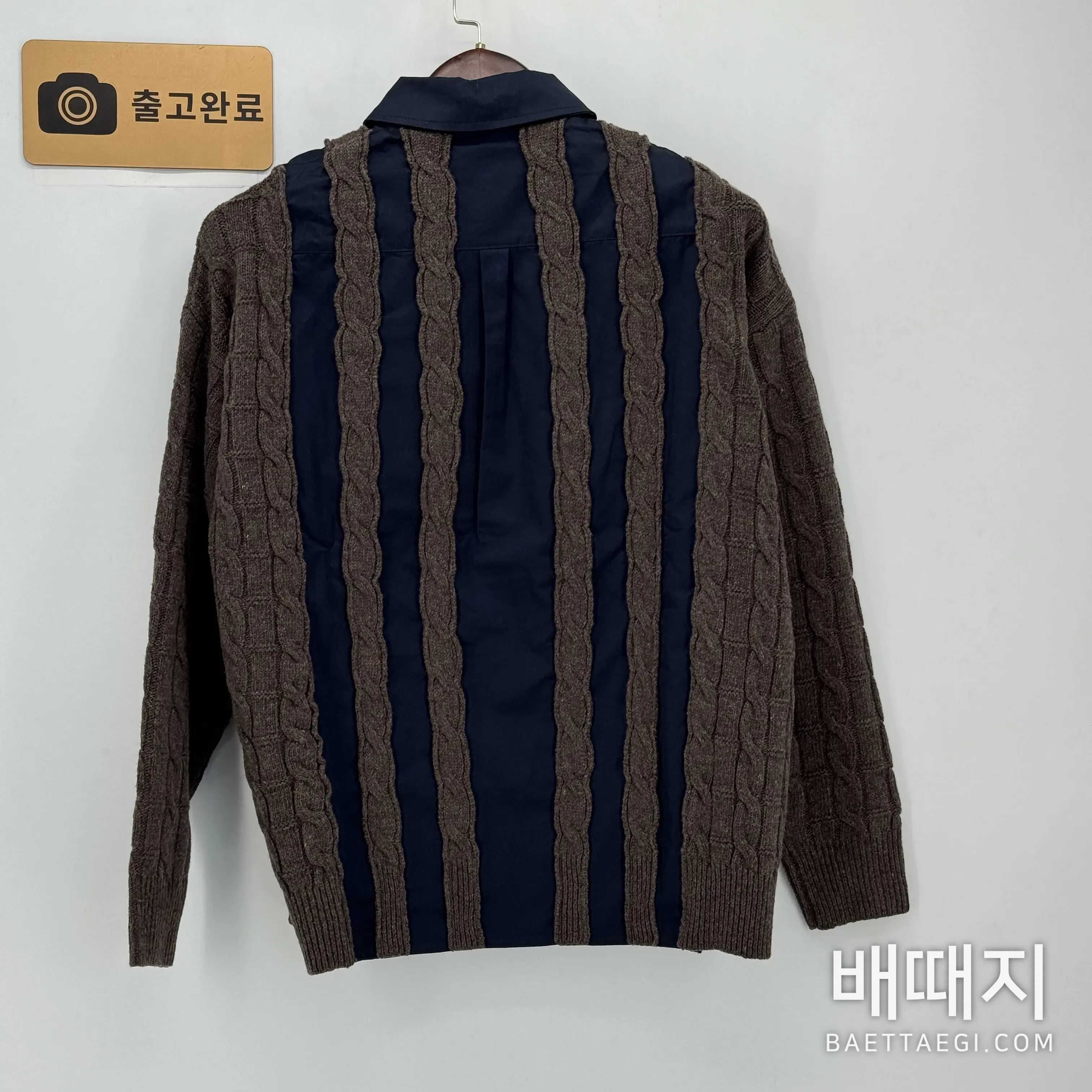로에베 메리노 울 가디건 199601 검수사진 6