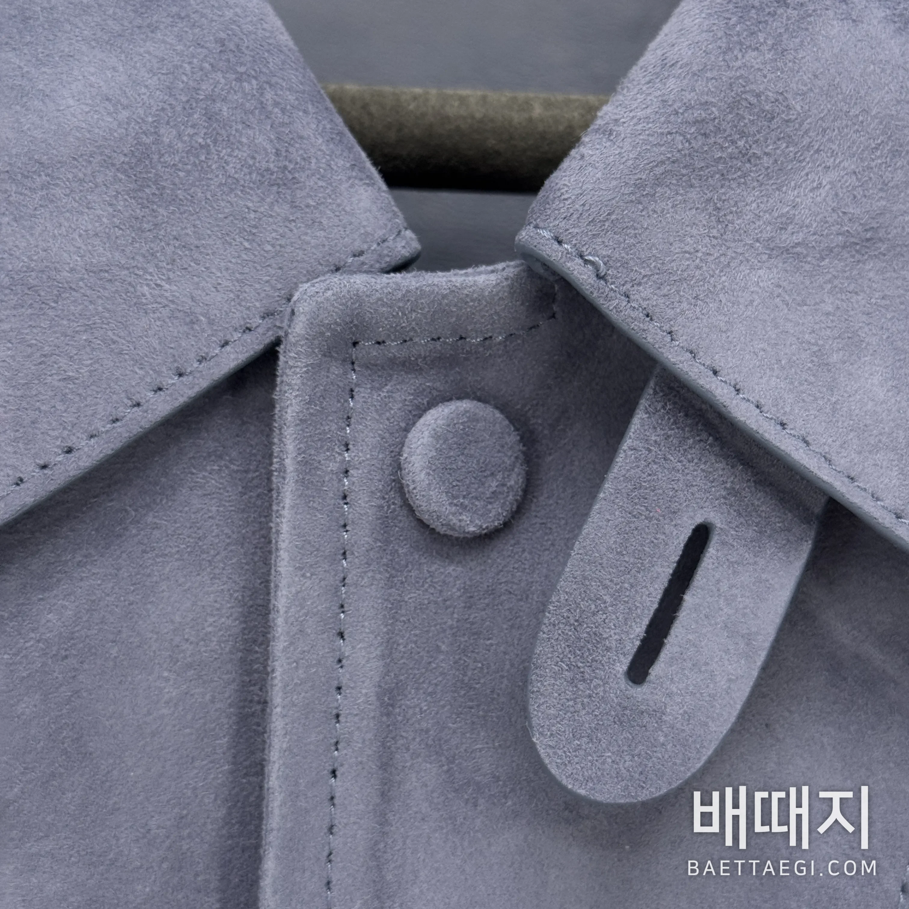 톰포드 투톤 스웨이드 램스킨 남성 자켓 156247 검수사진 5