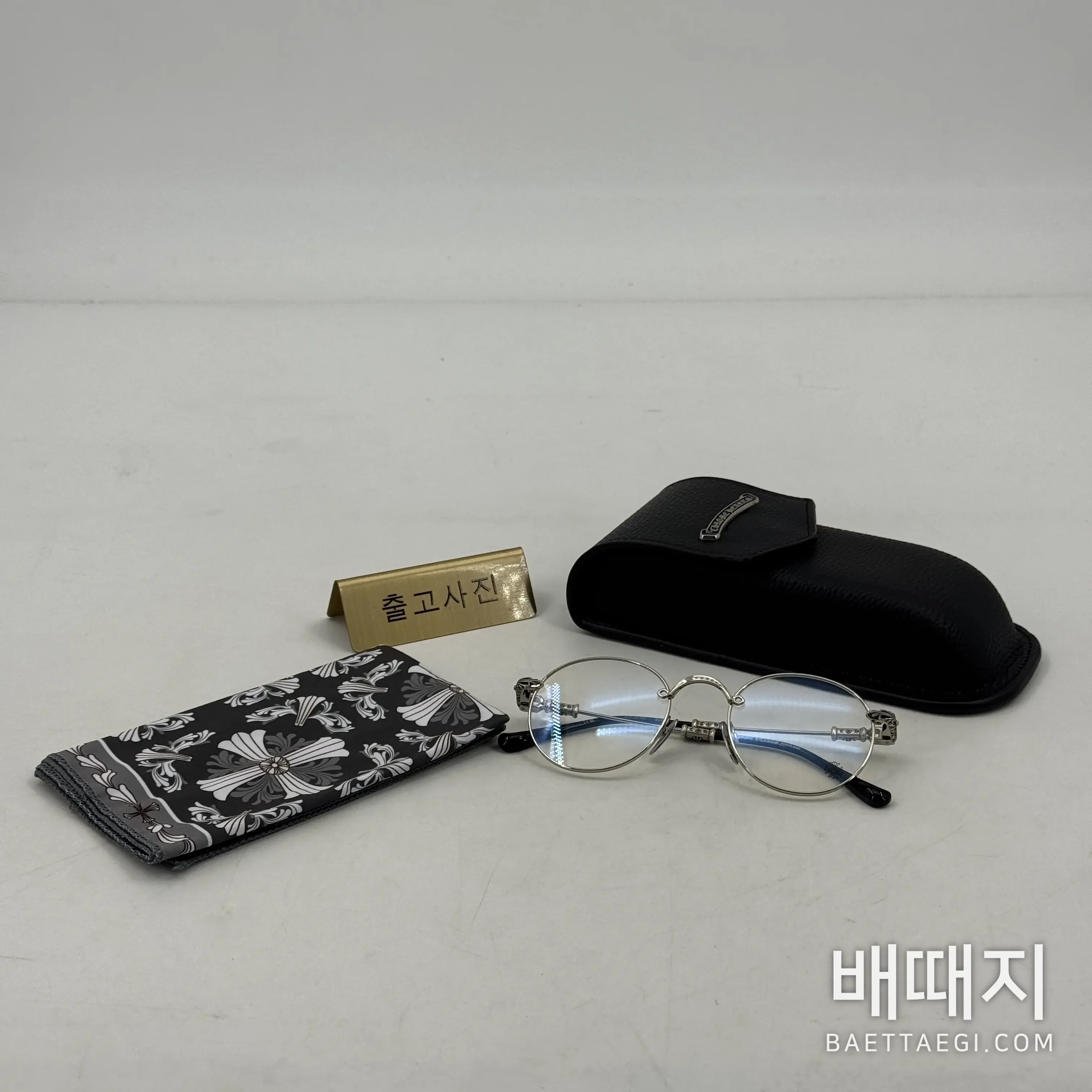 크롬하츠 부바A 실버 스털링 실버 선글라스 검수사진 1