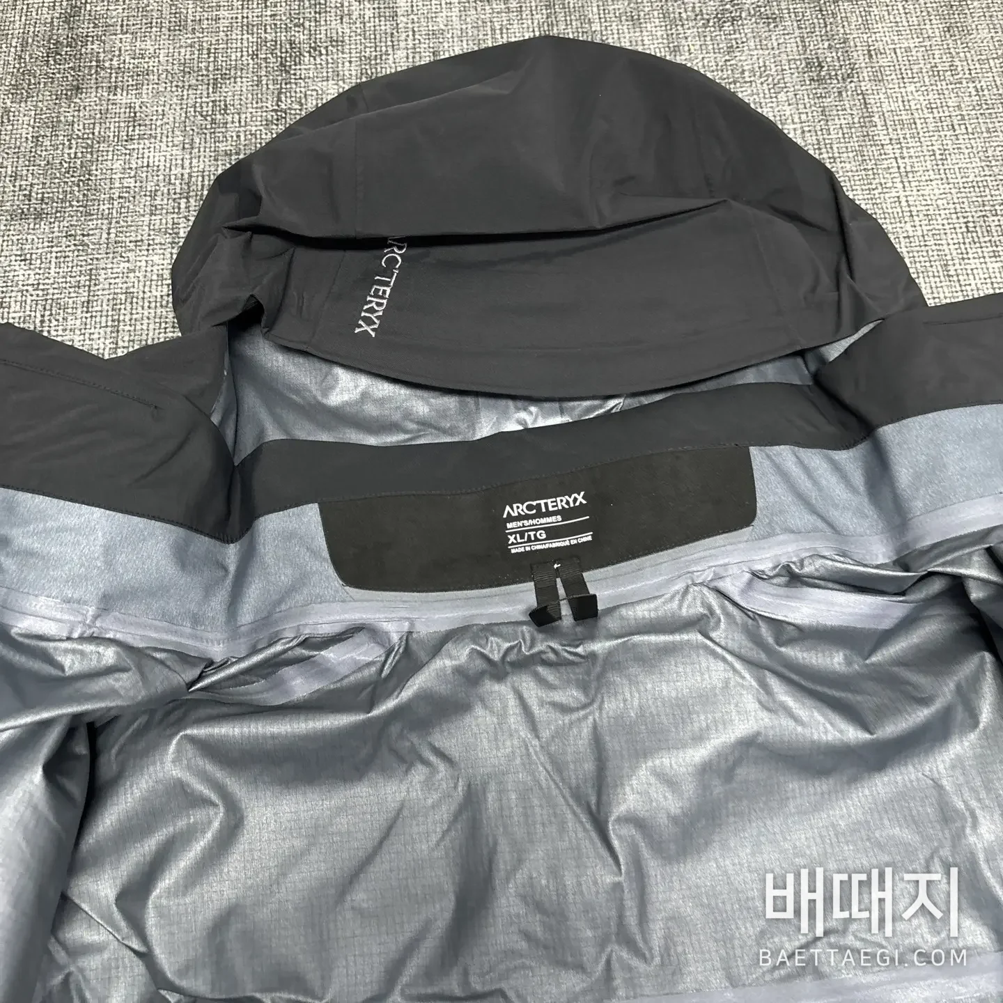 아크테릭스 [TZ] 베타 AR 자켓 블랙 200172 Arc'teryx Beta AR Jacket Black AR2026 검수사진 3