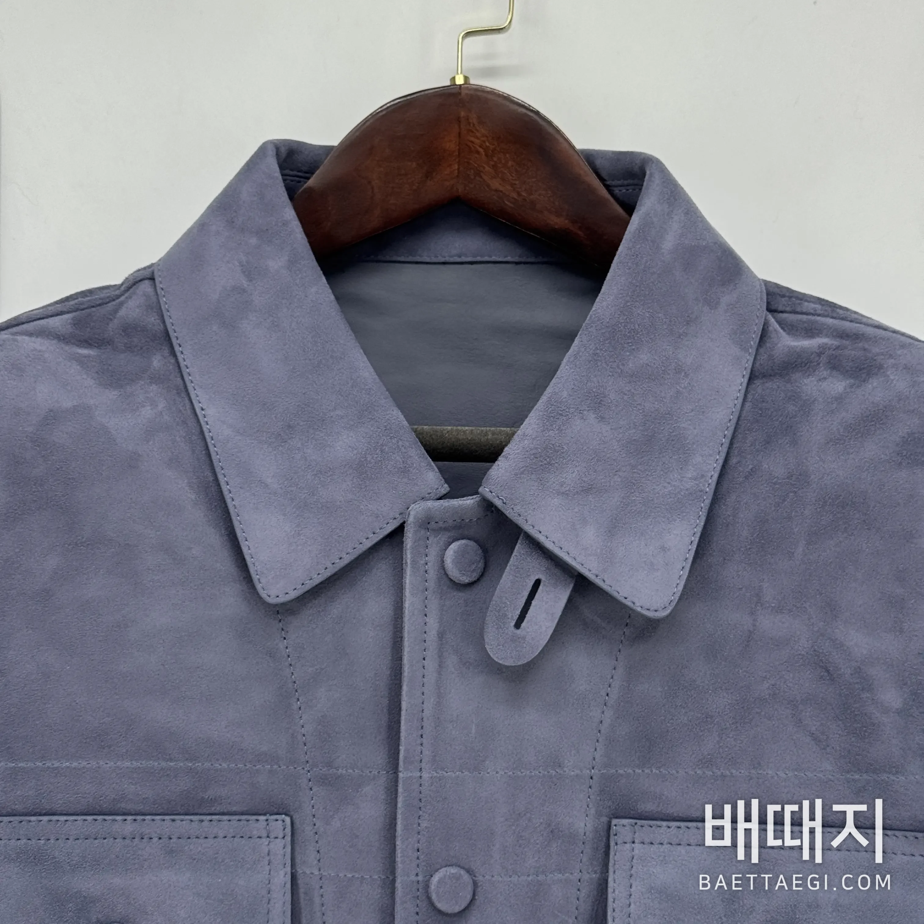 톰포드 투톤 스웨이드 램스킨 남성 자켓 156247 검수사진 4