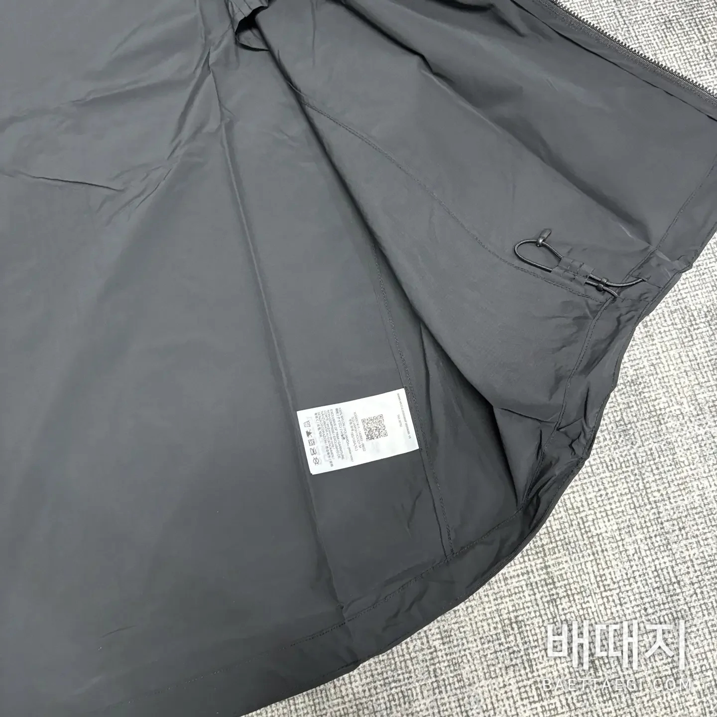 아크테릭스 스쿼미시 후디 바람막이 200153 Arc'teryx Squamish Hoodie 검수사진 4