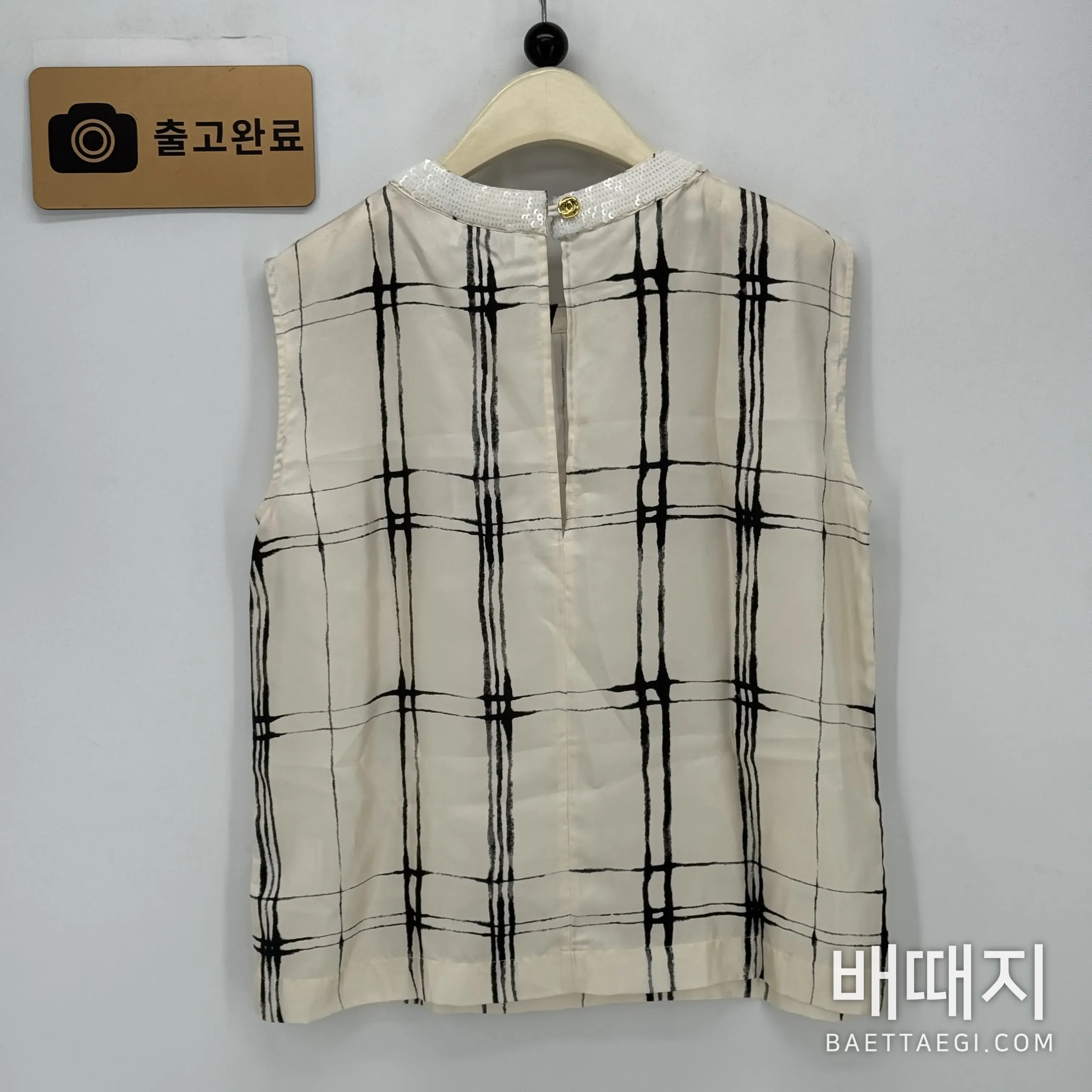 샤넬 여성 반팔 티셔츠 199677 검수사진 4