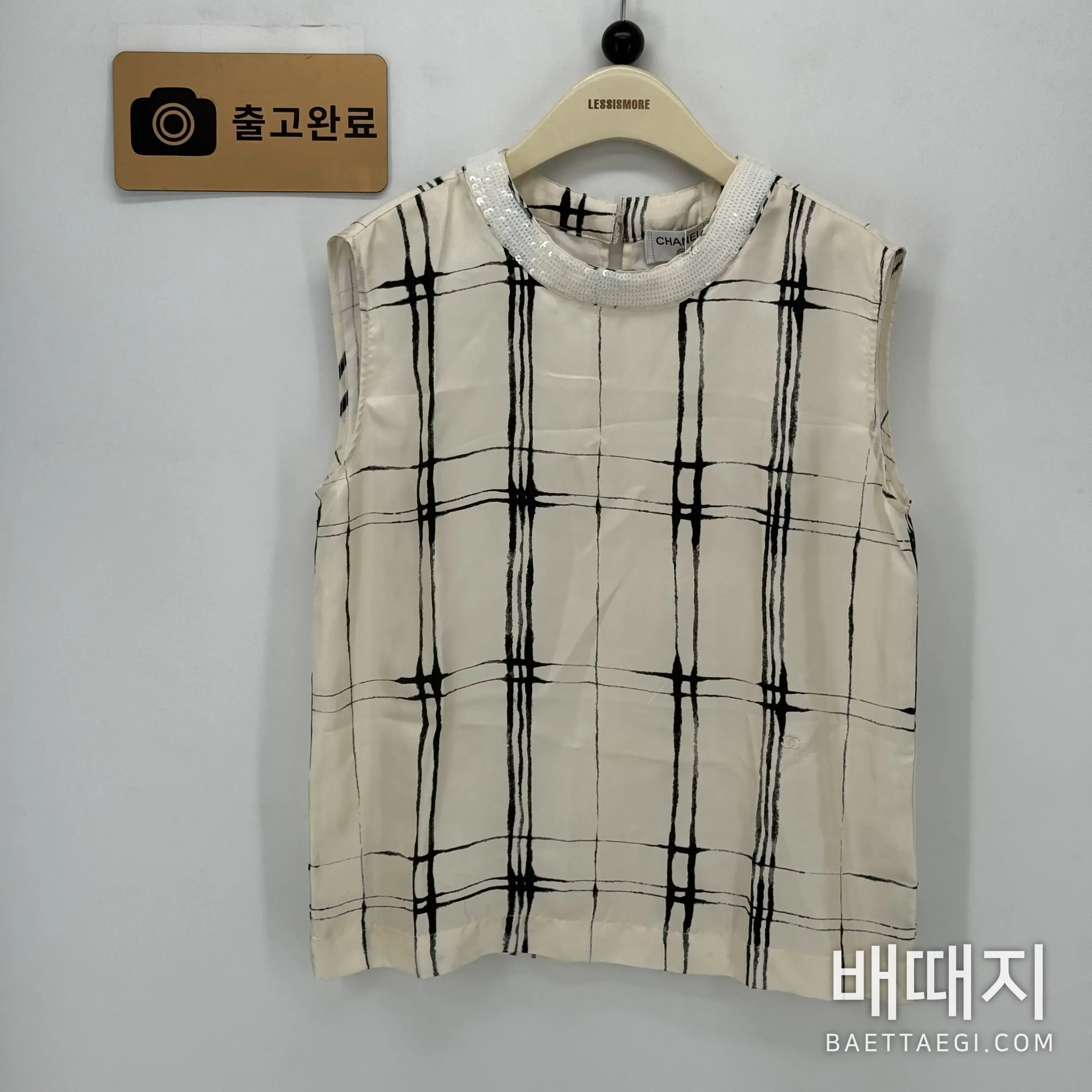 샤넬 여성 반팔 티셔츠 199677 검수사진 1