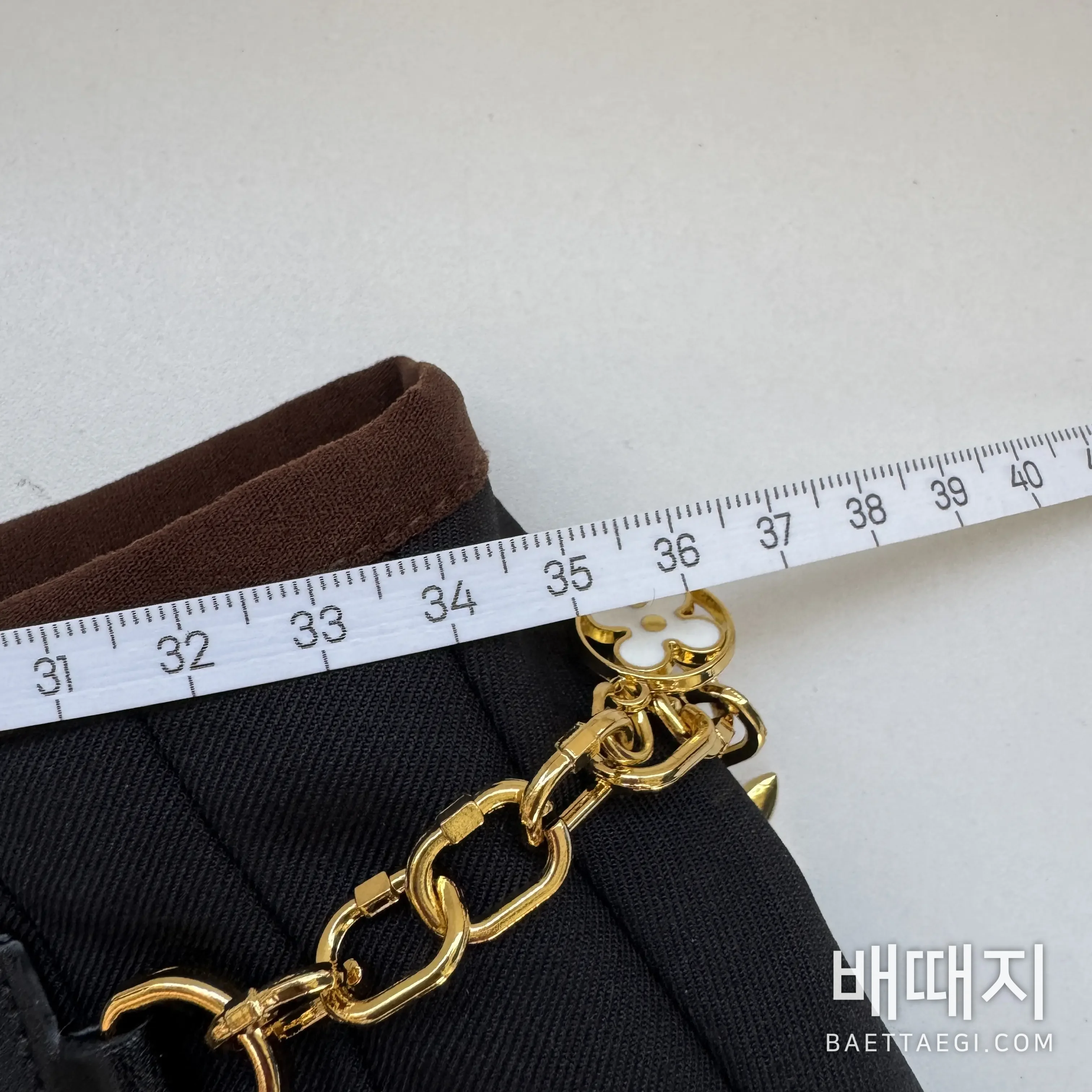 루이비통 플리츠 미디 스커트 154132 검수사진 8
