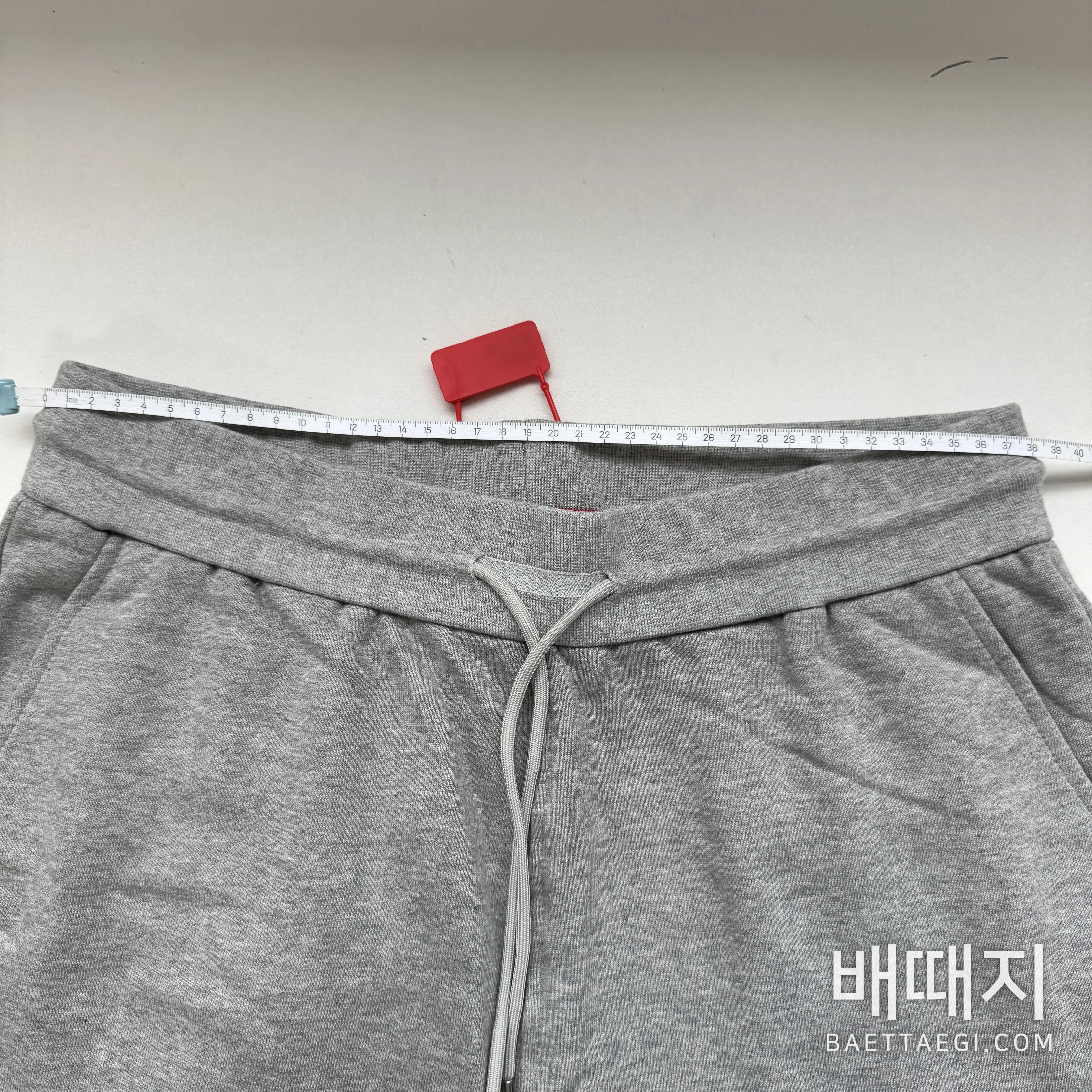 톰브라운 후드 세트 검수사진 2