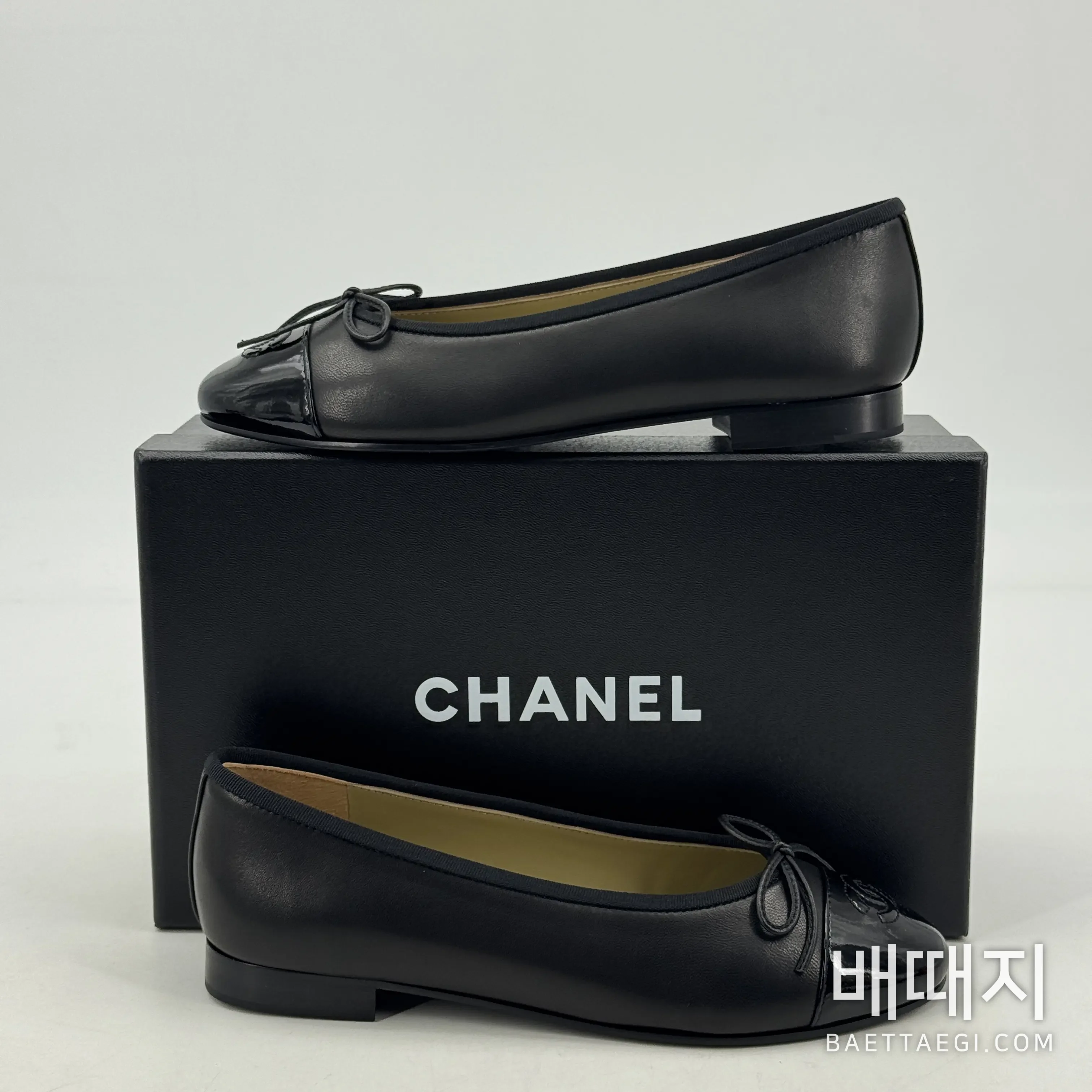 샤넬 클래식 보우 발레 플랫슈즈 95267 검수사진 2