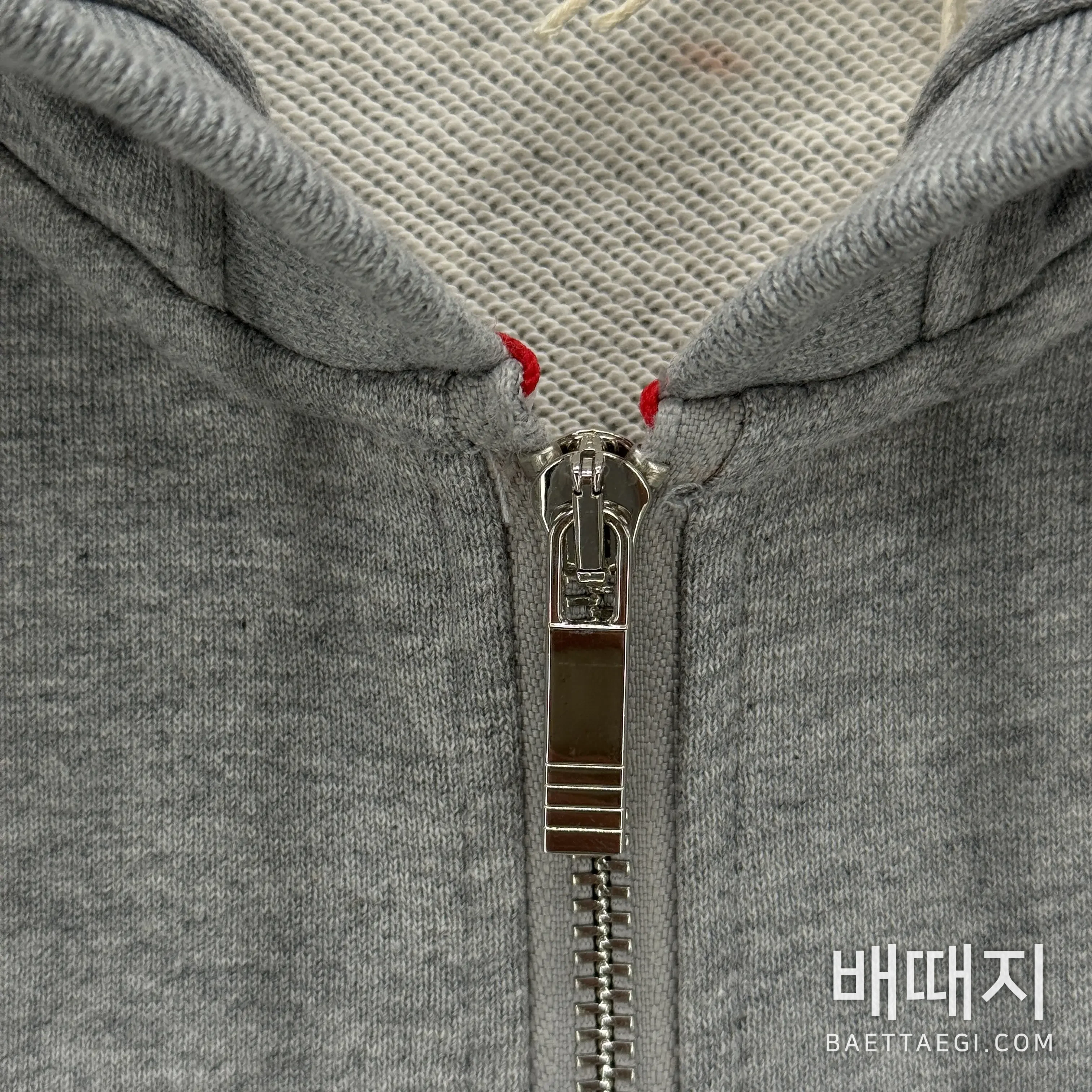 톰브라운 후드 세트 검수사진 11