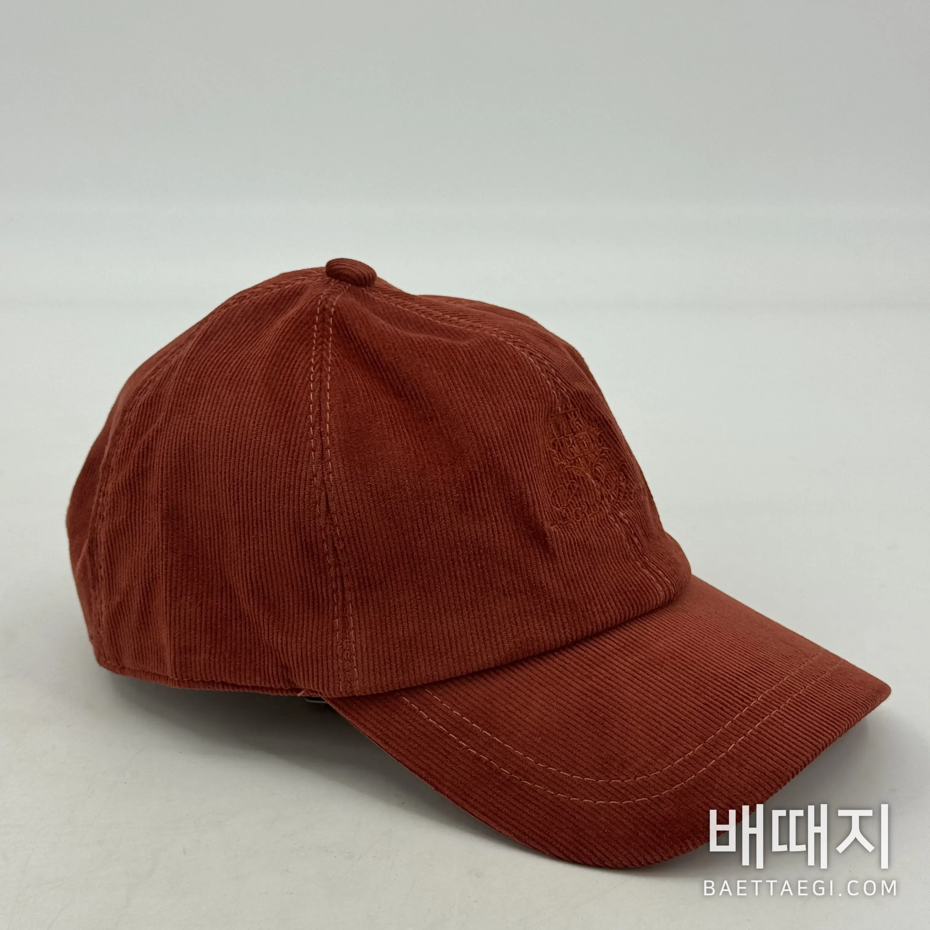 로로피아나 코듀로이 베이스볼 캡 179651 검수사진 3