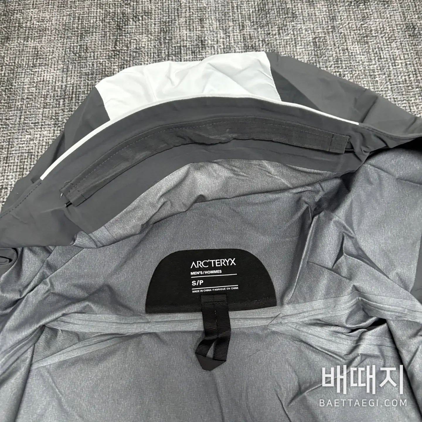 아크테릭스 빔즈 베타 자켓 디멘션 일본 한정 200147 Arc'teryx BEAMS Beta Jacket Dimensions 검수사진 4