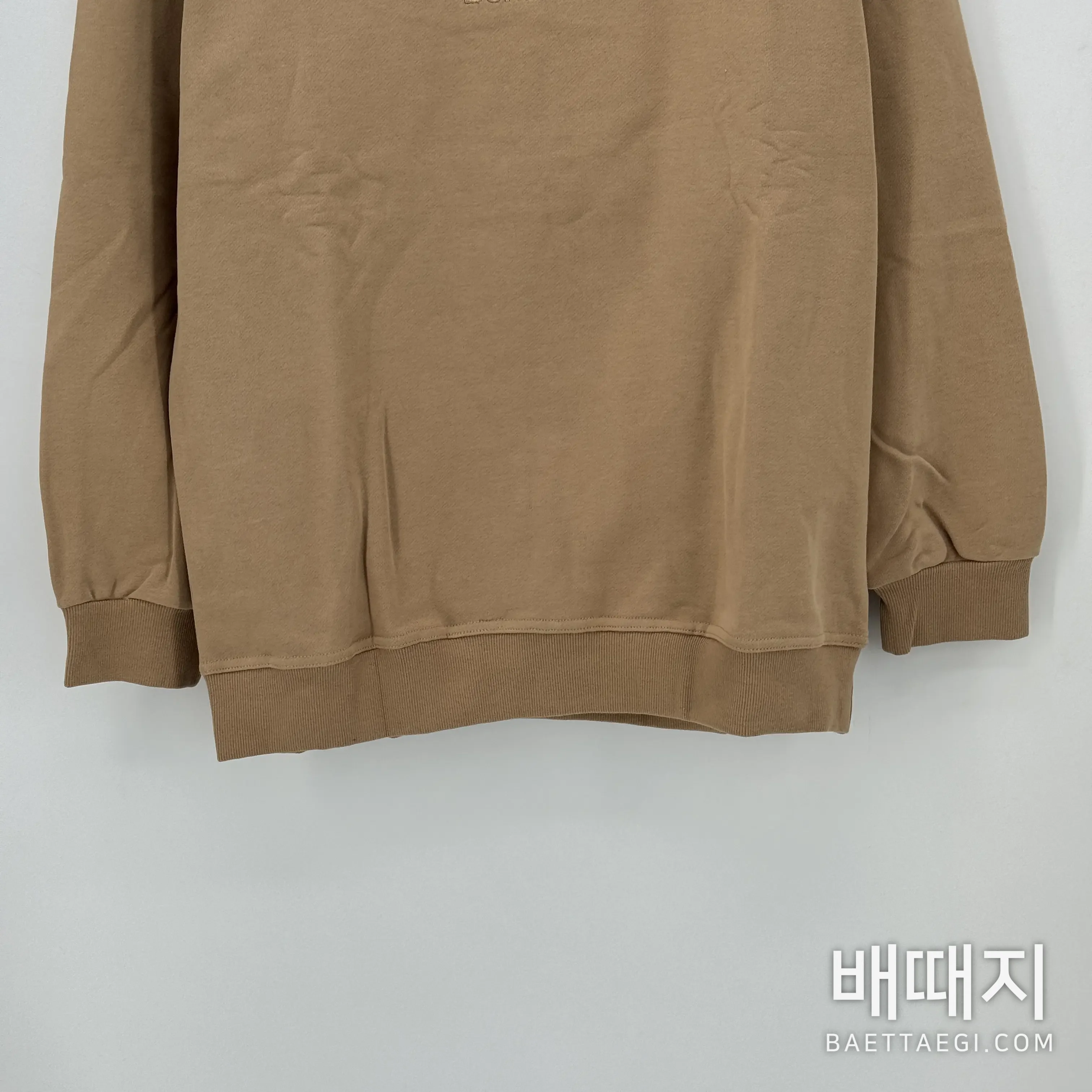 버버리 맨투맨 긴팔 검수사진 3