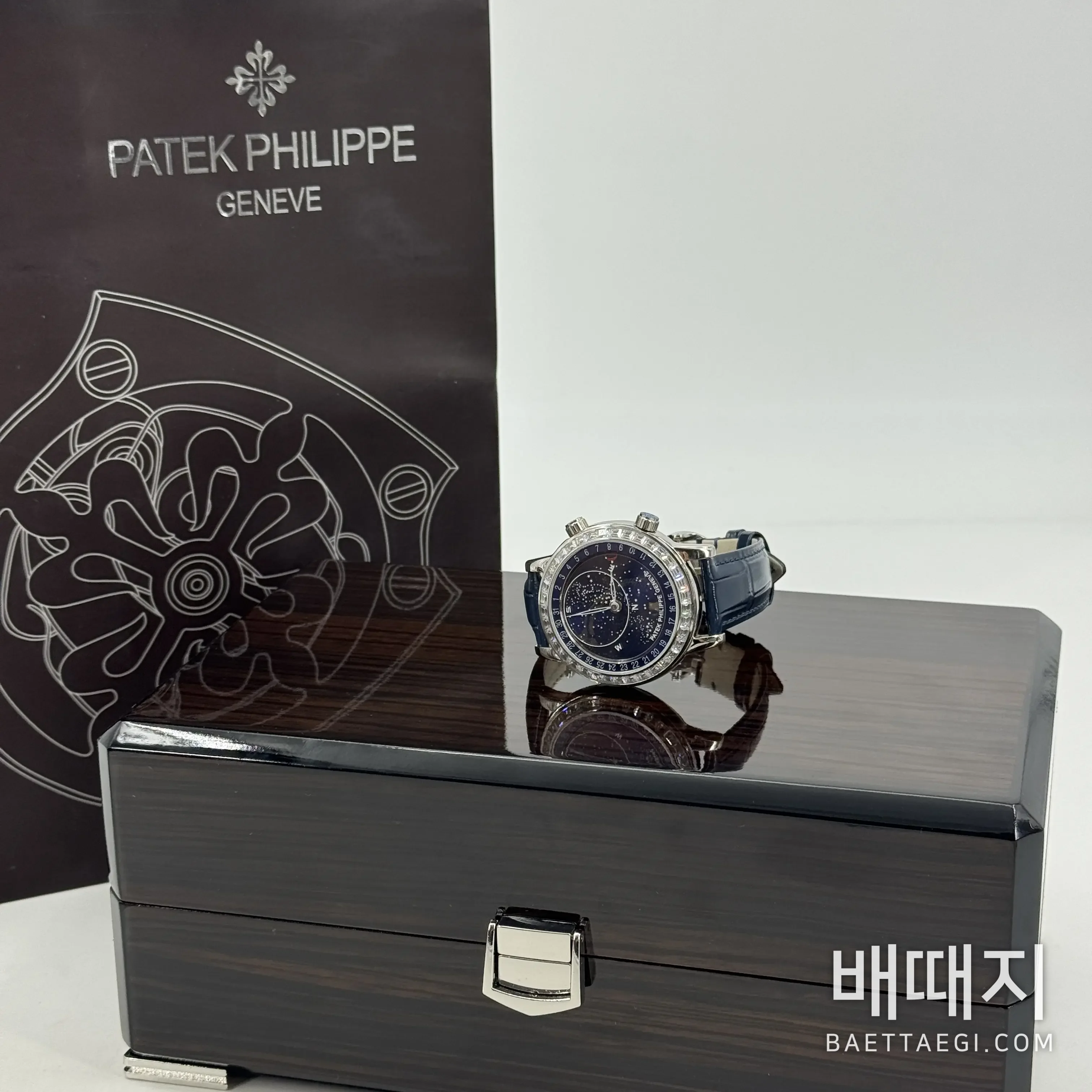 파텍필립 프리미엄 워치 다이아 자동 레플리카 44002 Patek Philippe 검수사진 5