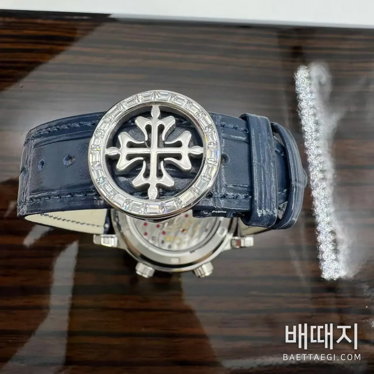 파텍필립 프리미엄 워치 다이아 자동 레플리카 44002 Patek Philippe 검수사진 7