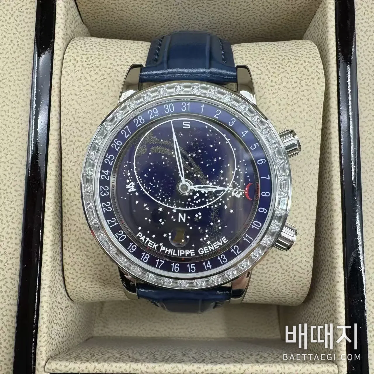 파텍필립 프리미엄 워치 다이아 자동 레플리카 44002 Patek Philippe 검수사진 3