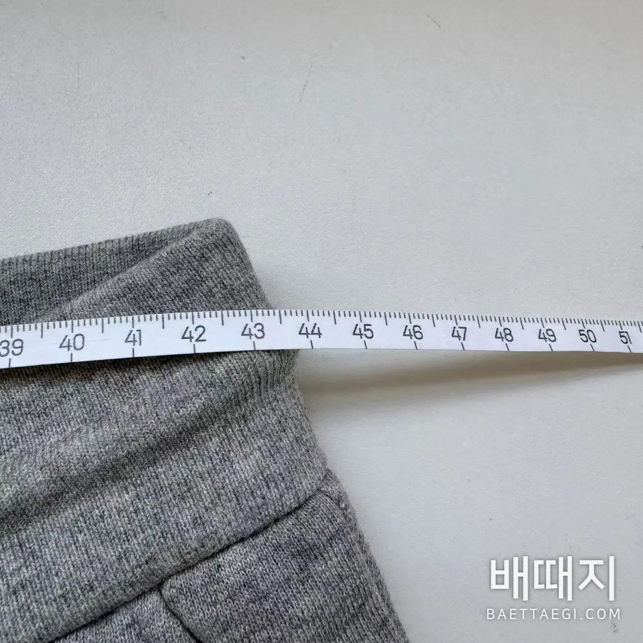 톰브라운 후드 세트 검수사진 4