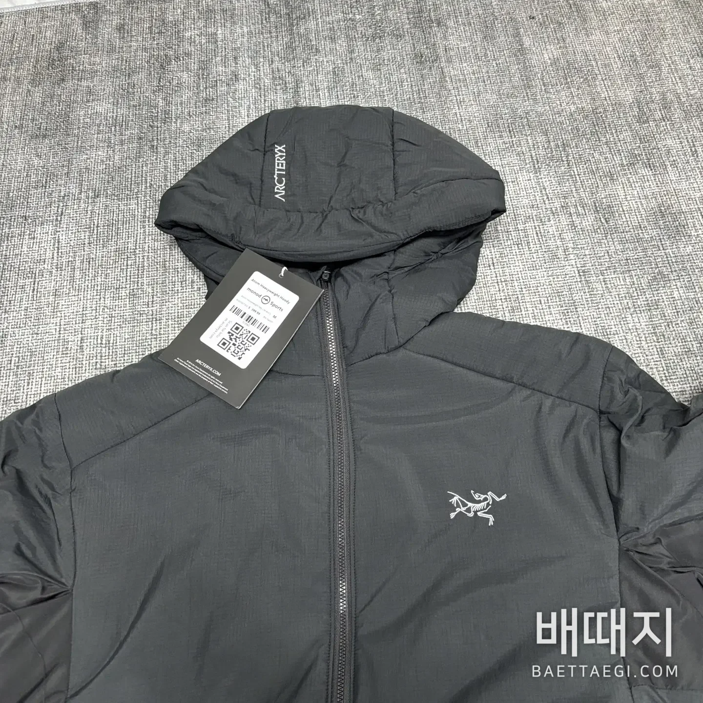 아크테릭스 [TZ] 아톰 LT 후디 2.0 블랙 200179 Arc'teryx Atom LT Hoodie 2.0 검수사진 6
