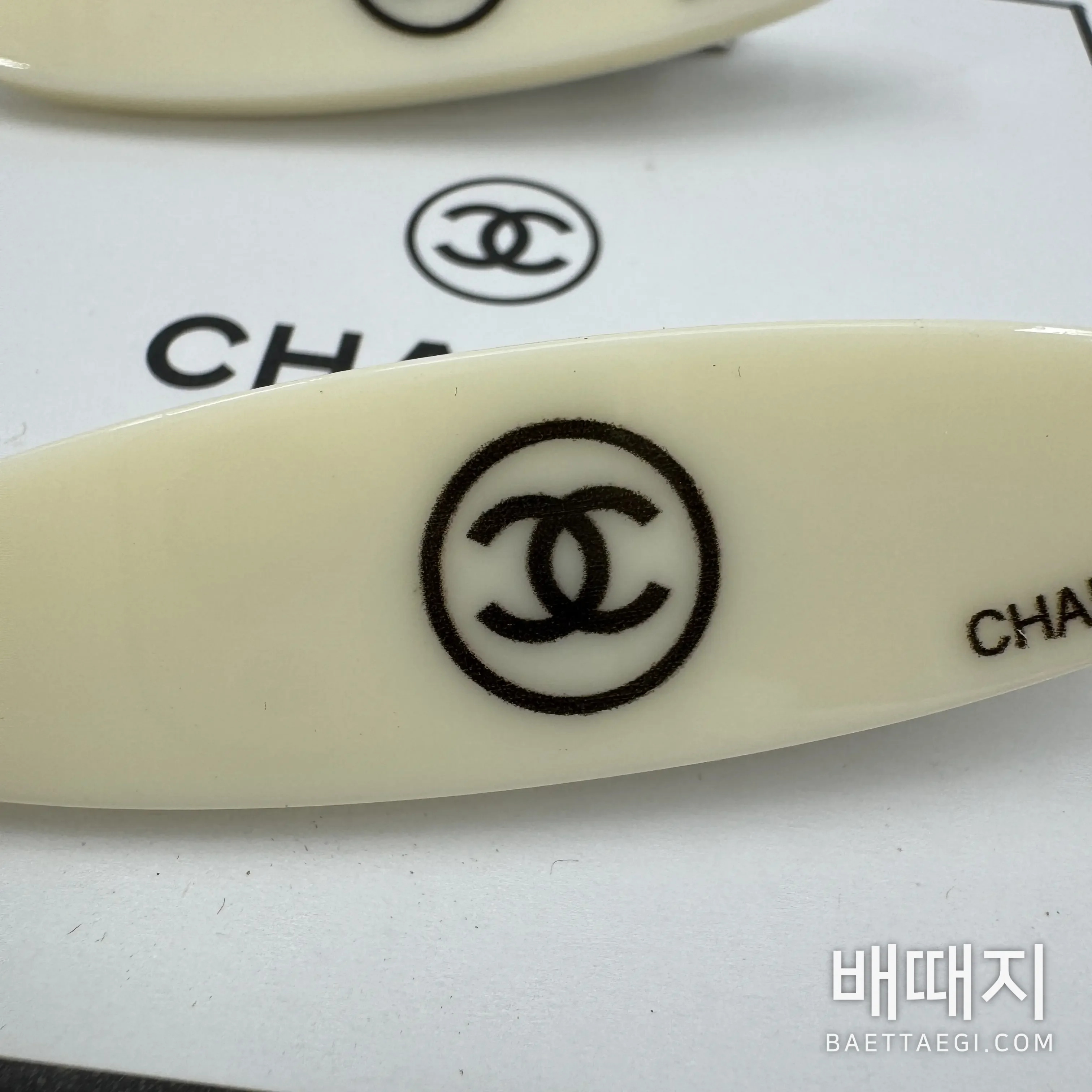 샤넬 심플 헤어 클립 세트 183547 검수사진 3