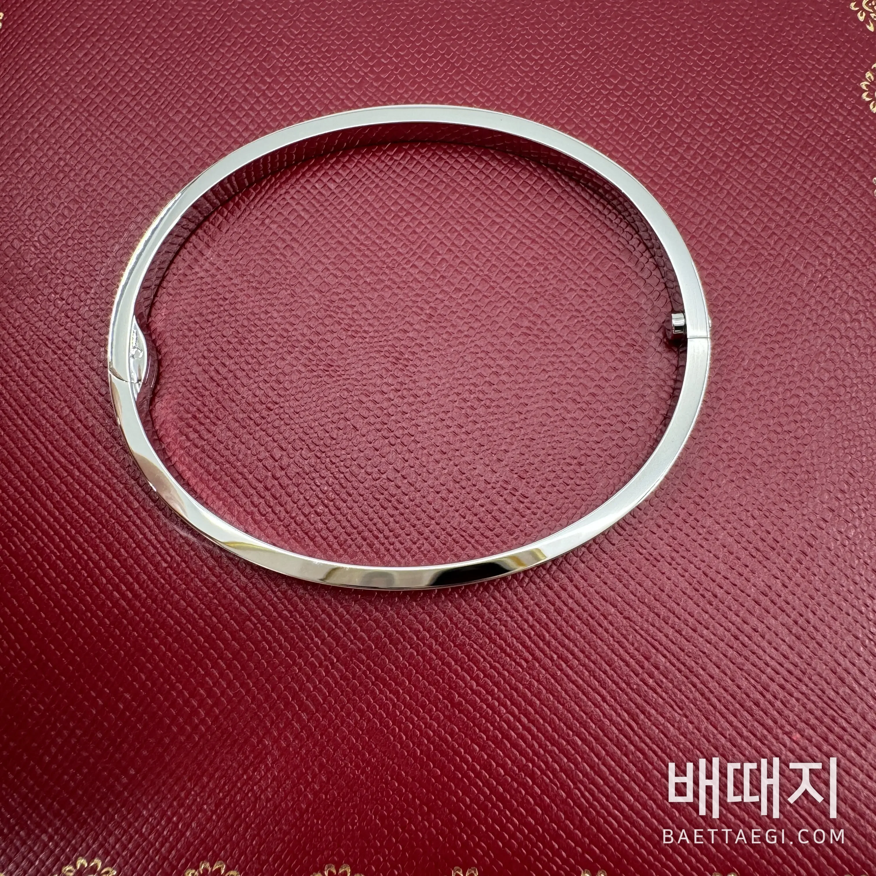 까르띠에 러브 팔찌 3.65mm 검수사진 4