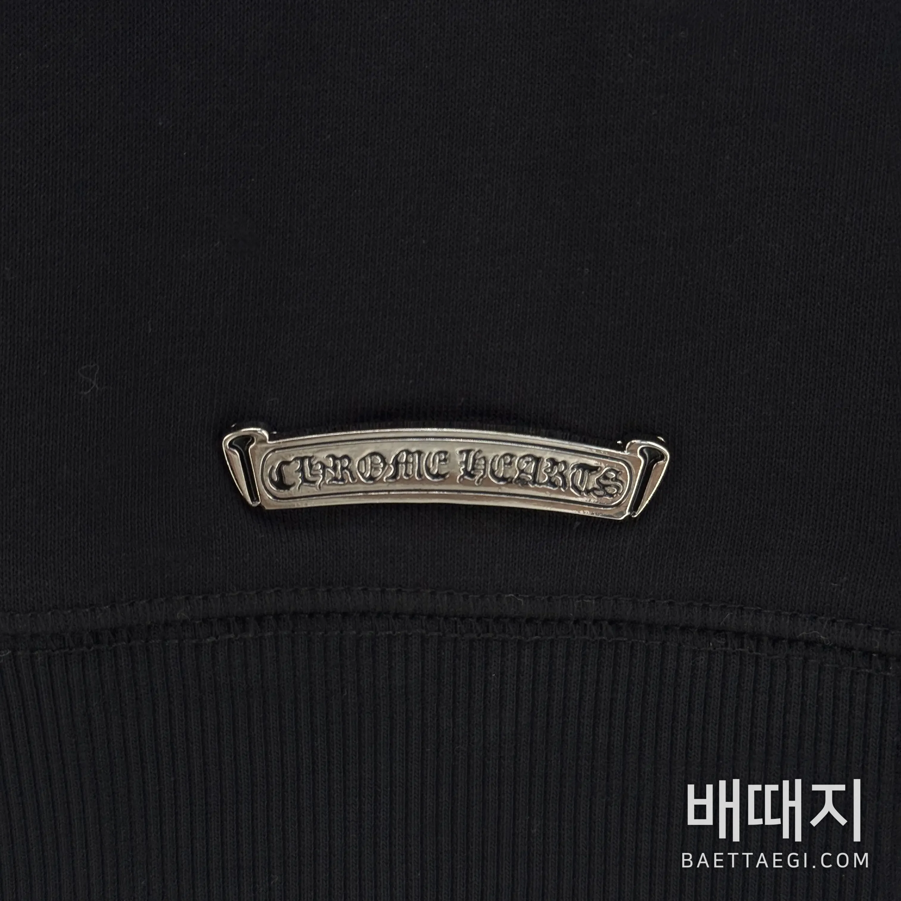 크롬하츠 가죽 안감 후드 집업 맨투맨 160586 검수사진 6