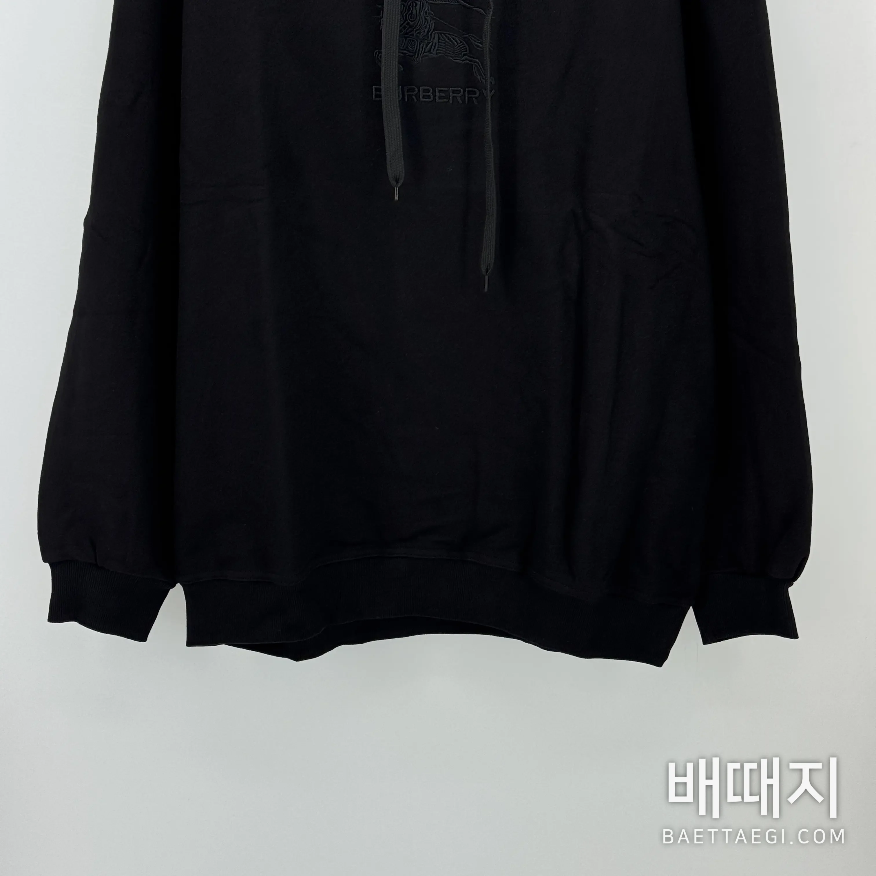 버버리 후드 검수사진 3