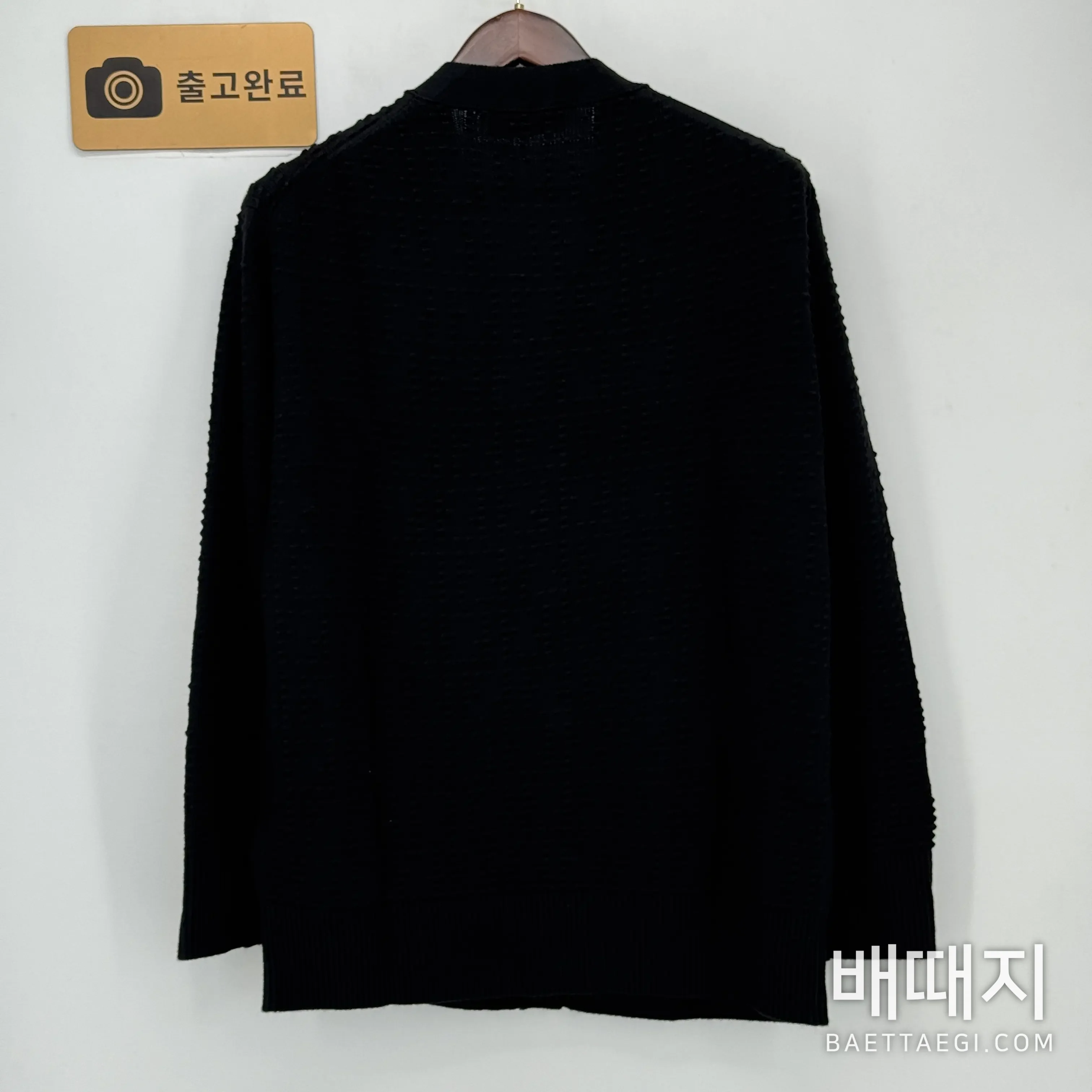 펜디 FF 모노그램 울 캐시미어 가디건 159955 검수사진 5