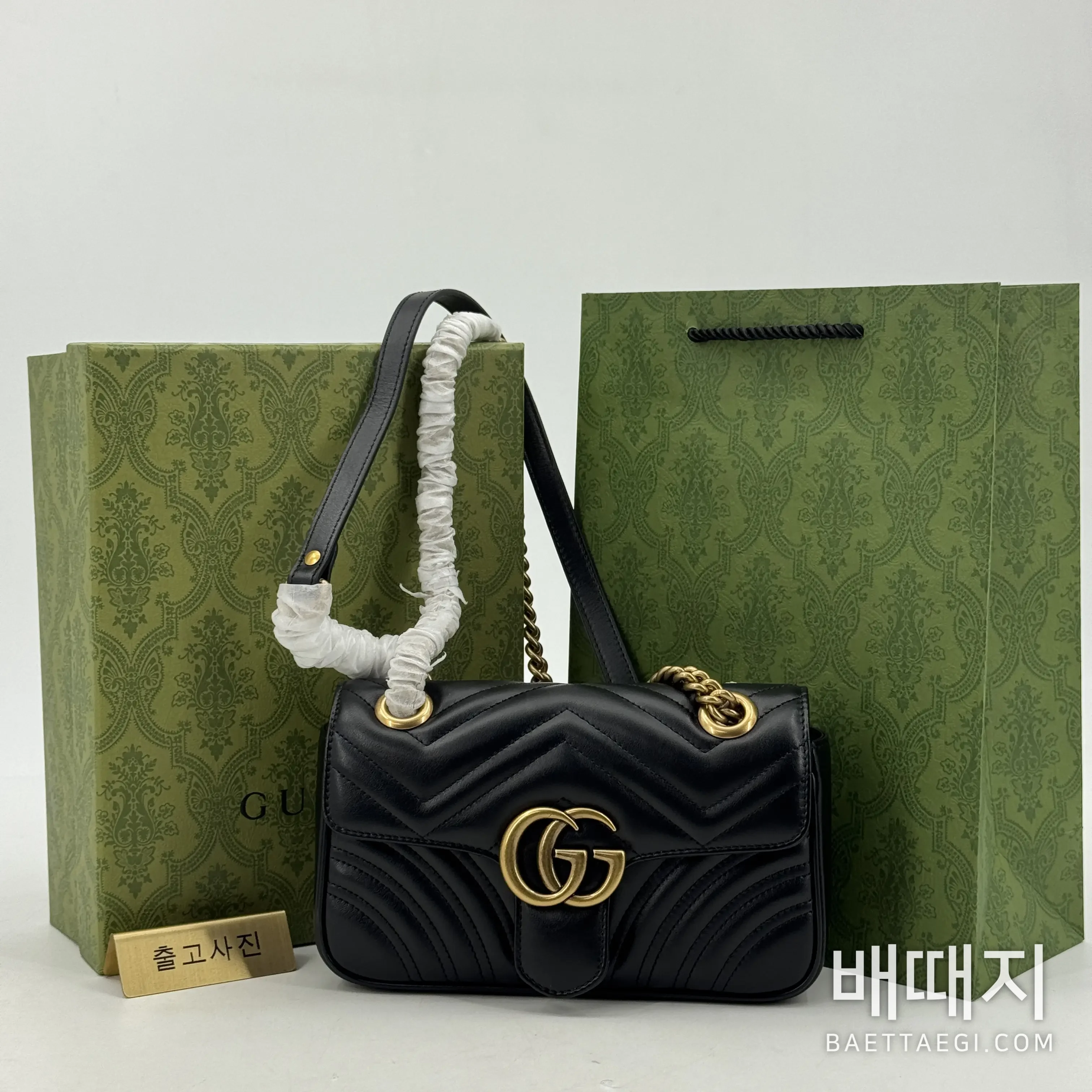 구찌 GG 마몽 숄더백 22cm 검수사진 1