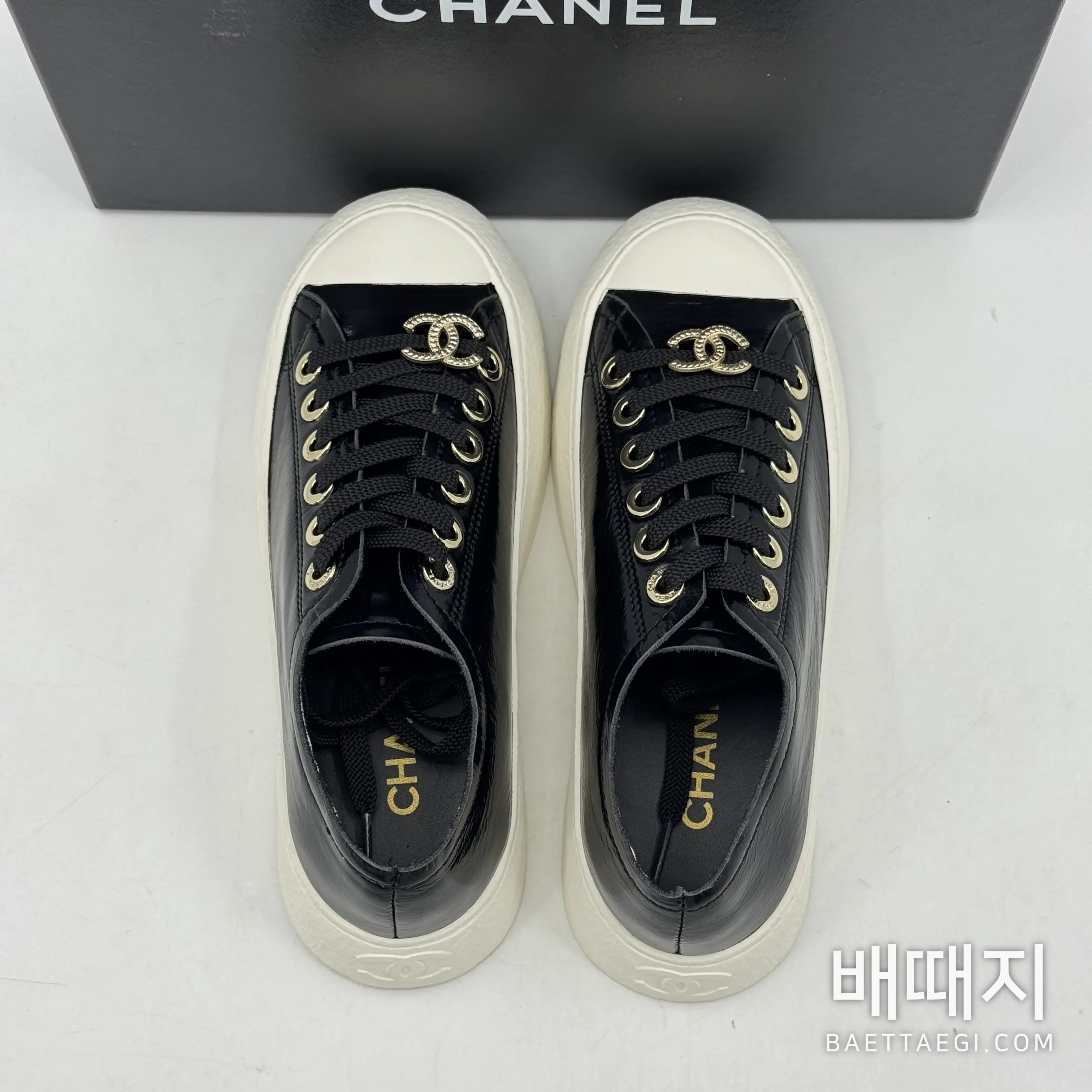 샤넬 24P 키높이 슬립온 신발 94162 검수사진 4