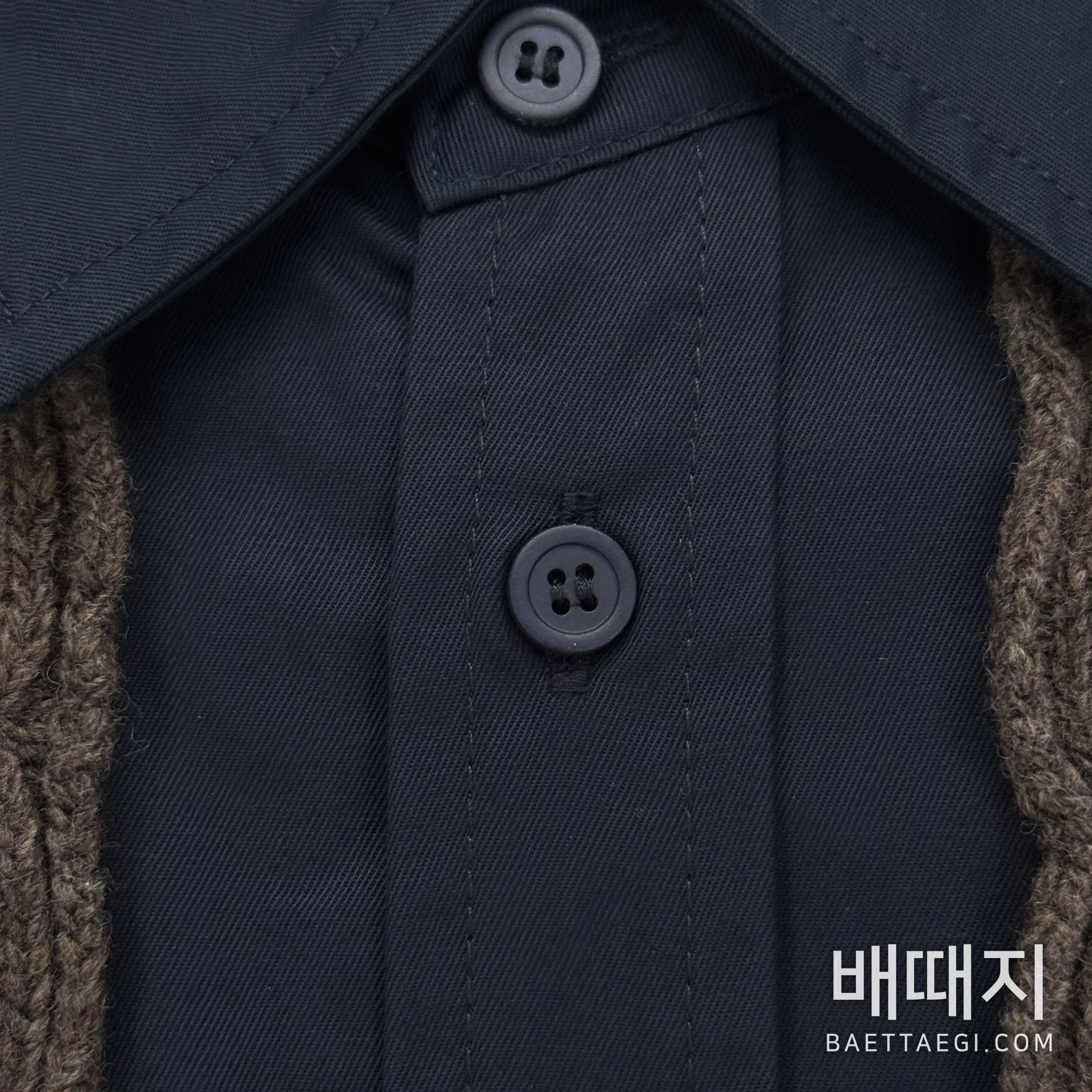 로에베 메리노 울 가디건 199601 검수사진 4