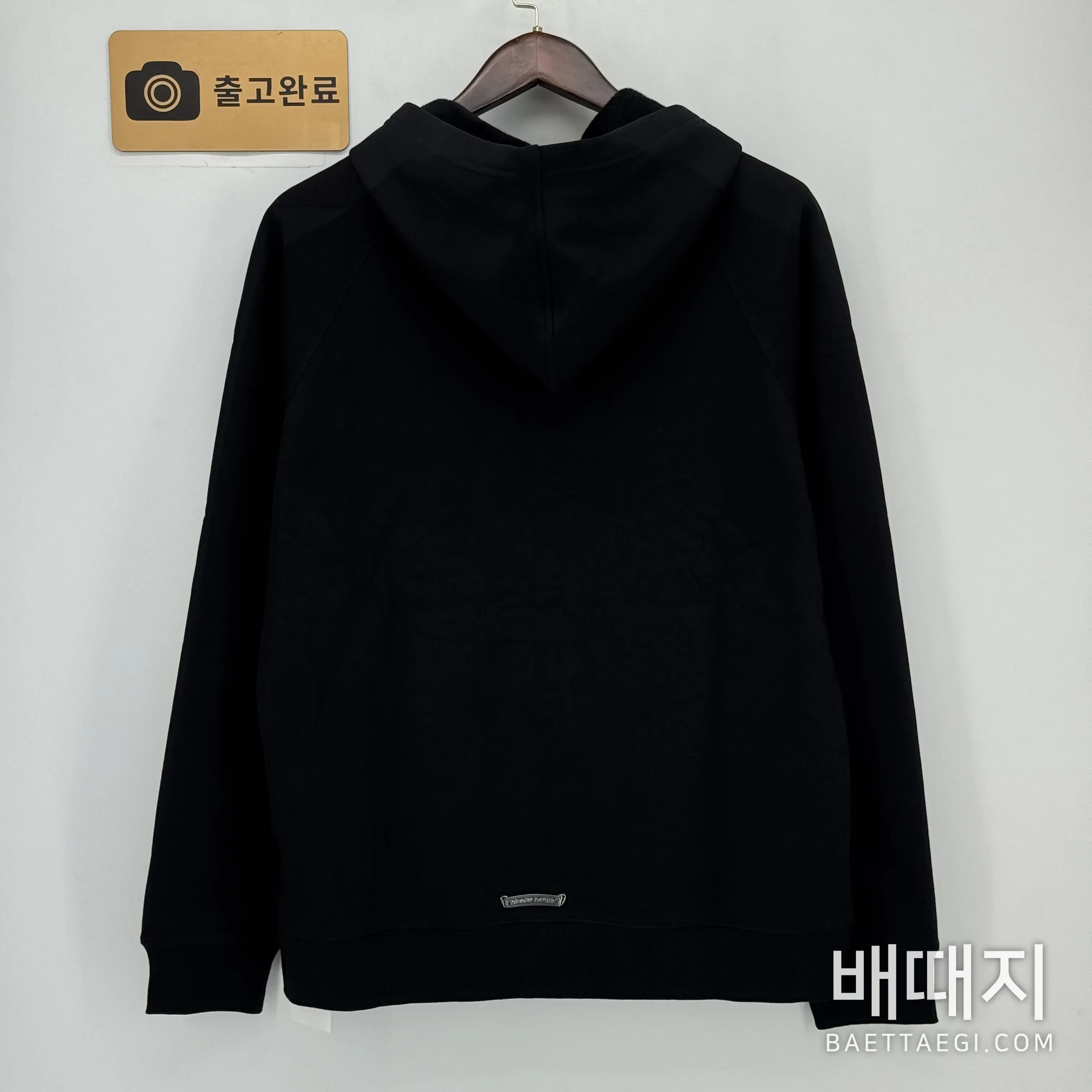 크롬하츠 가죽 안감 후드 집업 맨투맨 검수사진 5