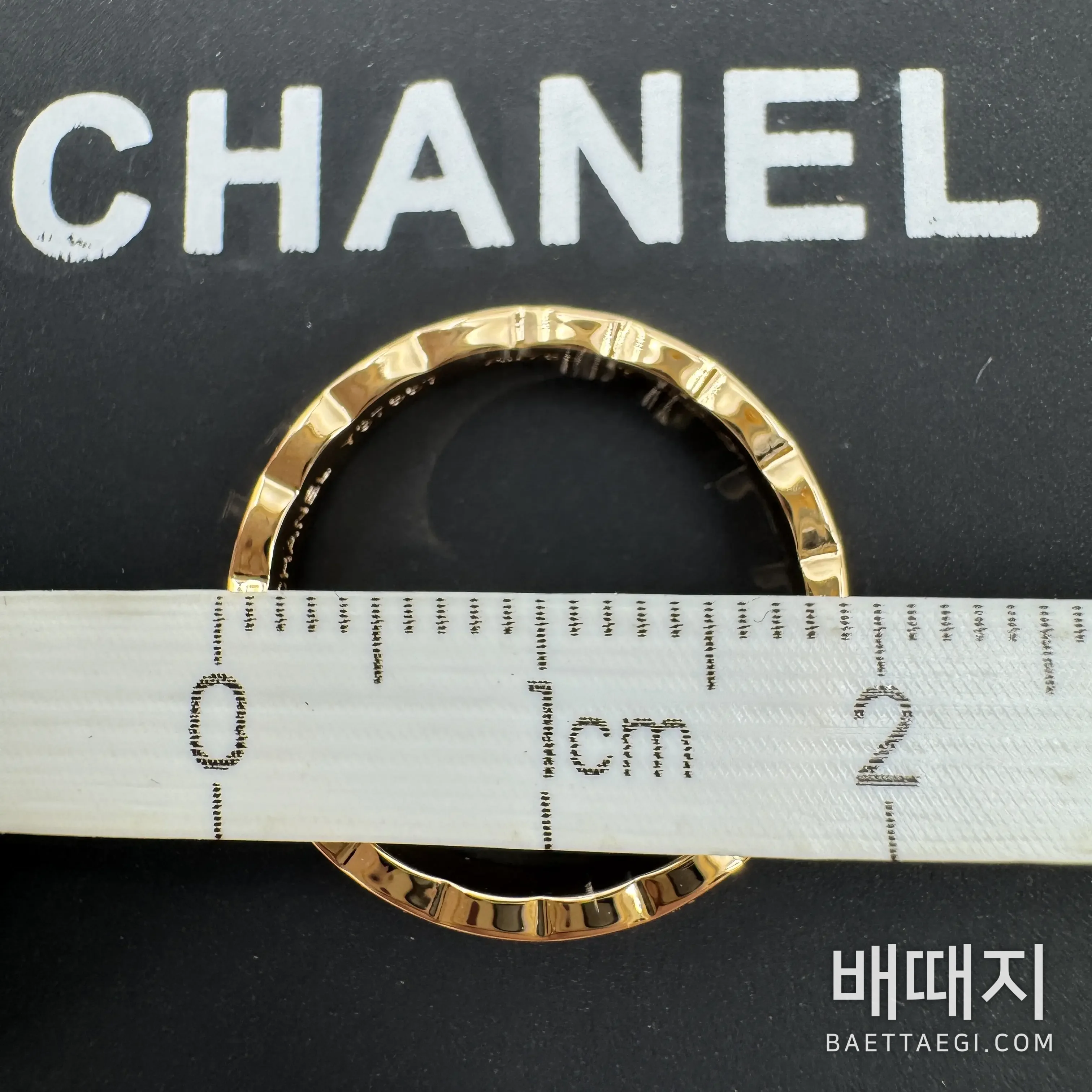 샤넬 코코 크러쉬 반지 (미니) 검수사진 5