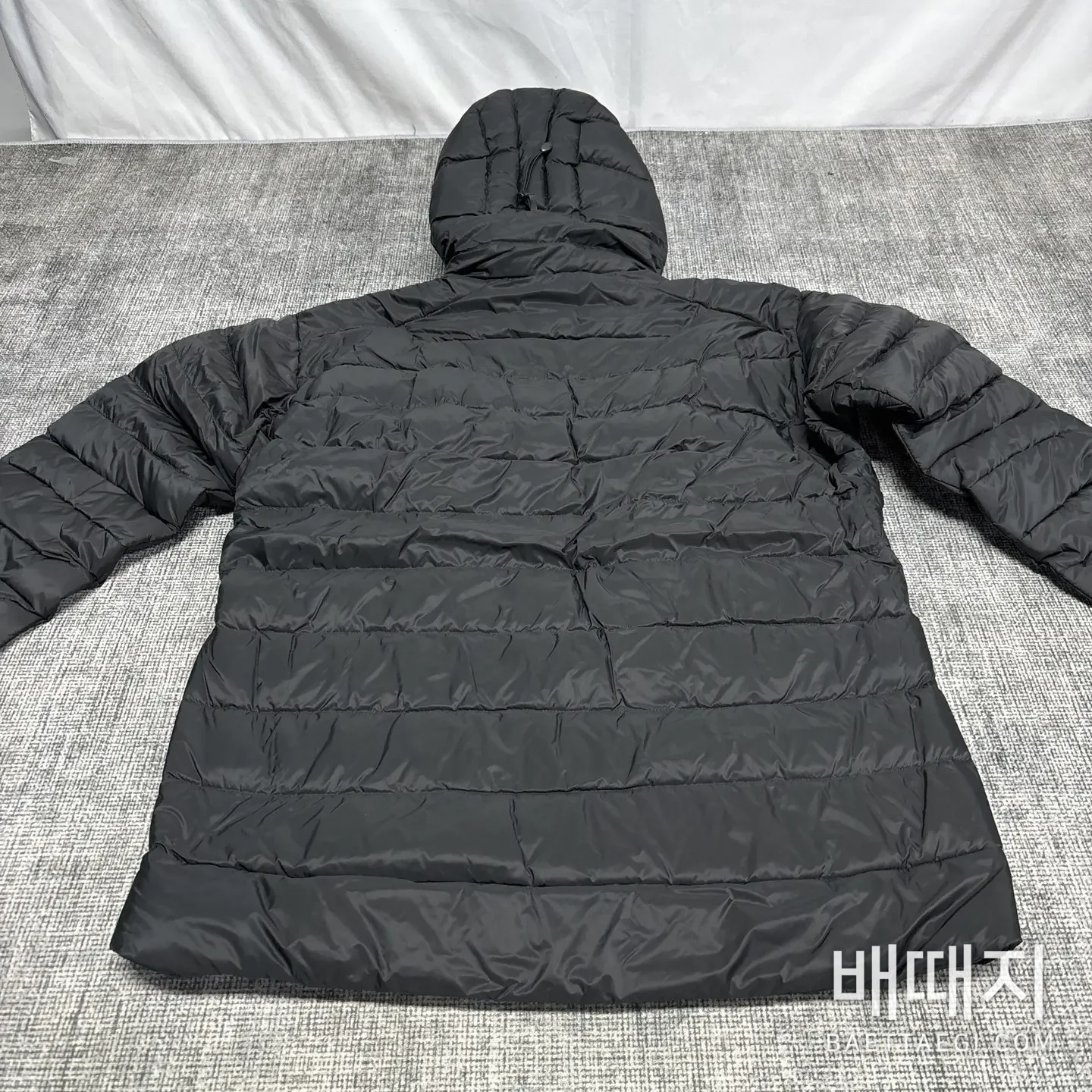 아크테릭스 [TZ] 세리움 LT 후디 자켓 퀼팅 블랙 실버 200171 Arc'teryx Cerium LT Hoody Jacket Phatasm 검수사진 3