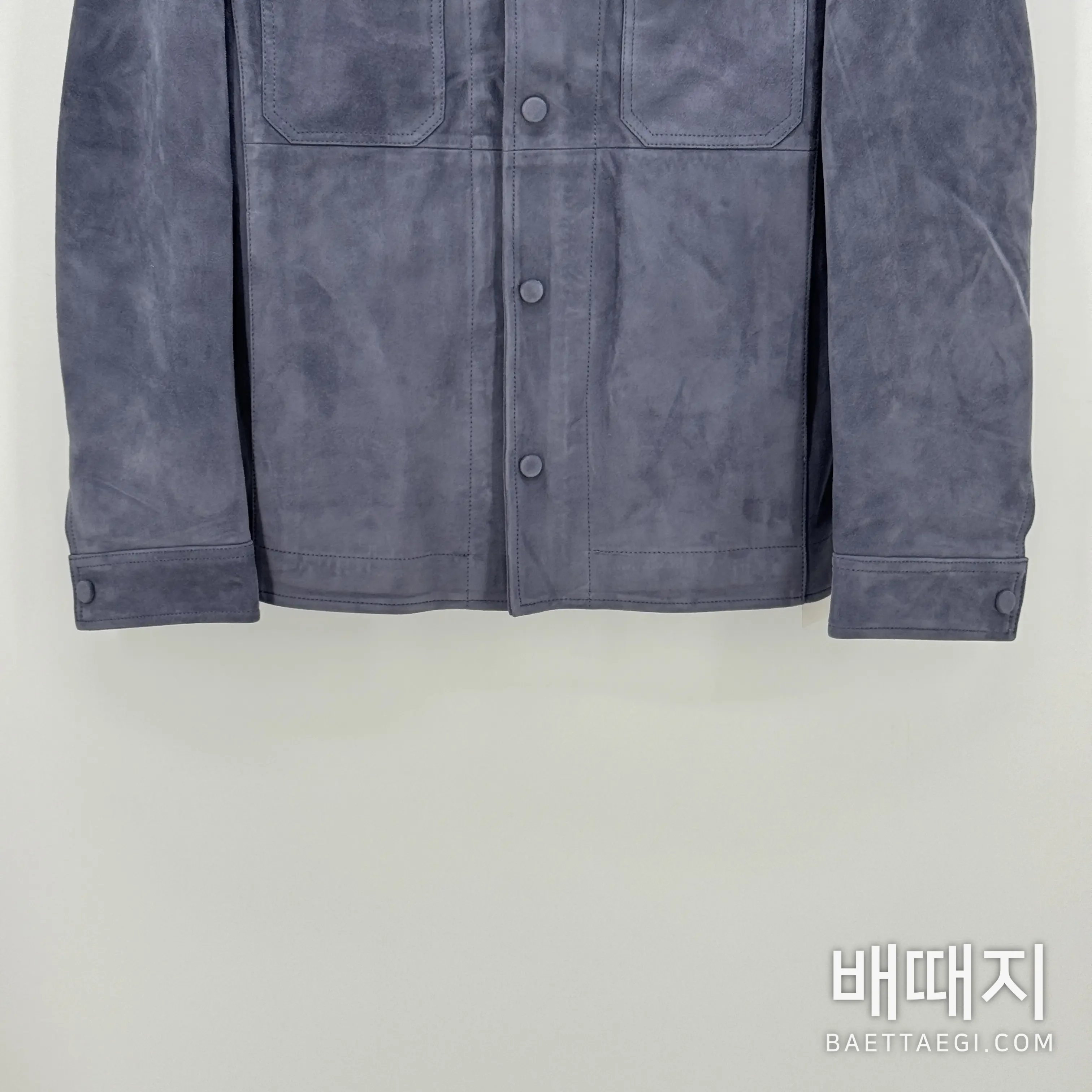 톰포드 투톤 스웨이드 램스킨 남성 자켓 156247 검수사진 3