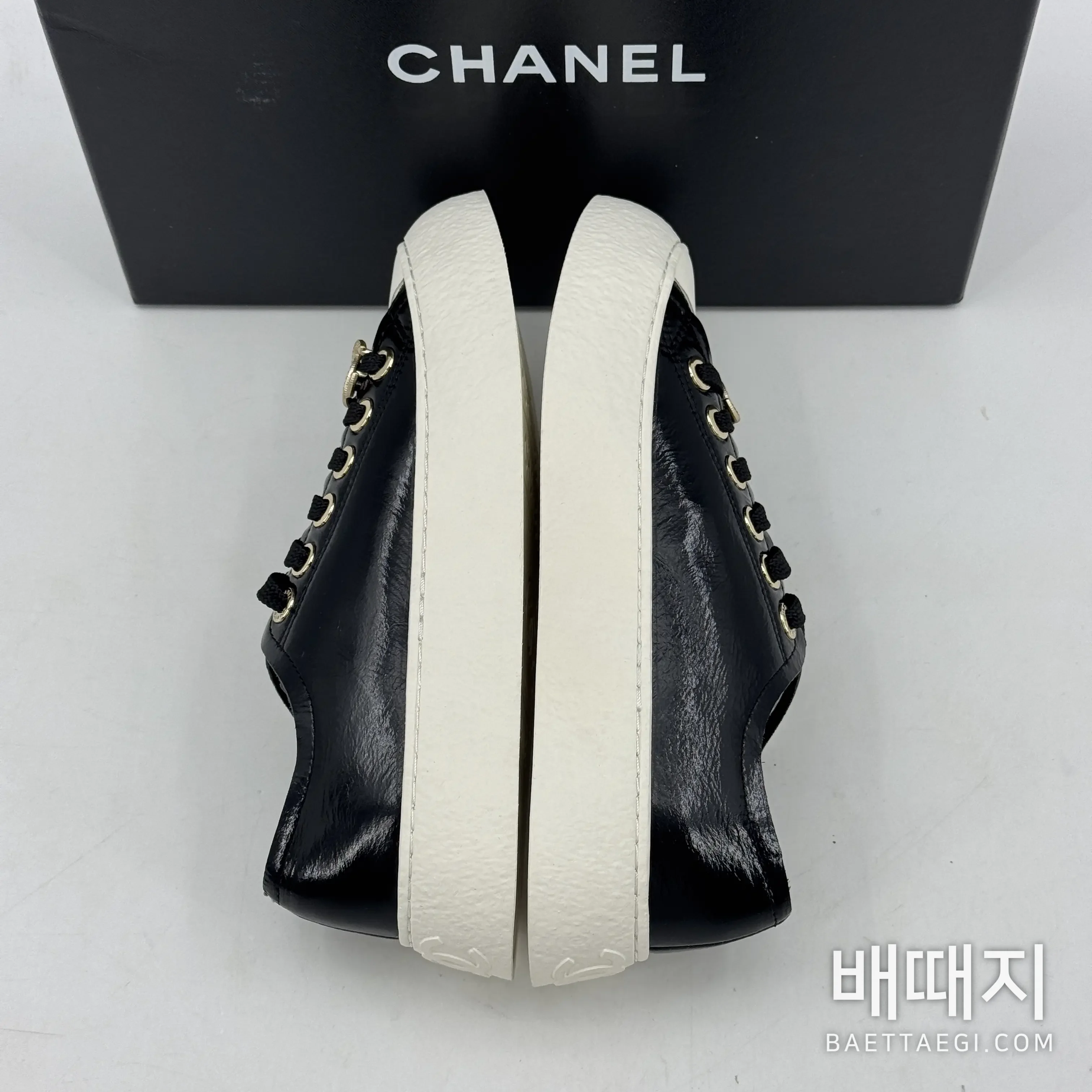 샤넬 24P 키높이 슬립온 신발 94162 검수사진 5
