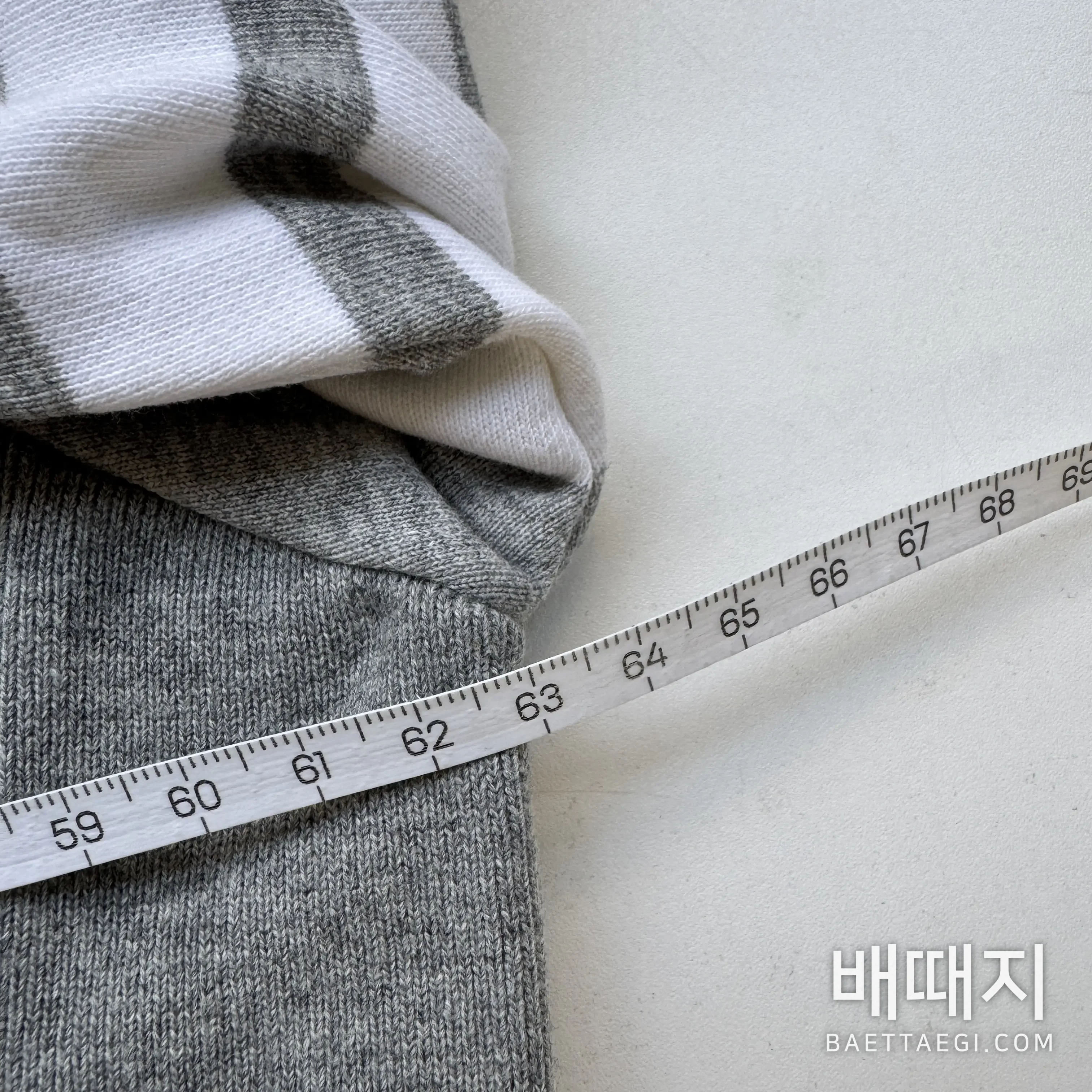 톰브라운 후드 세트 검수사진 9