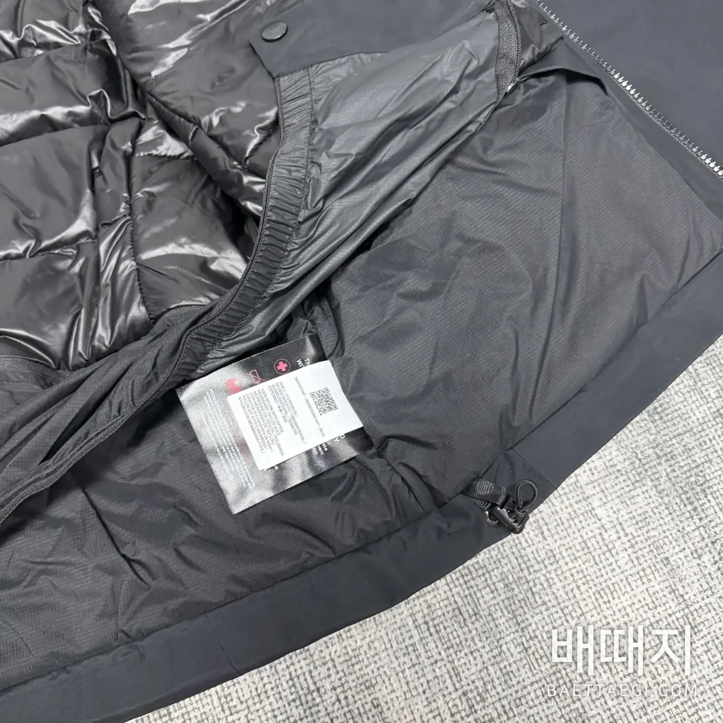 아크테릭스 [TZ] 마카이 자켓 블랙 200137 Arc'teryx Macai Jacket Black 검수사진 4