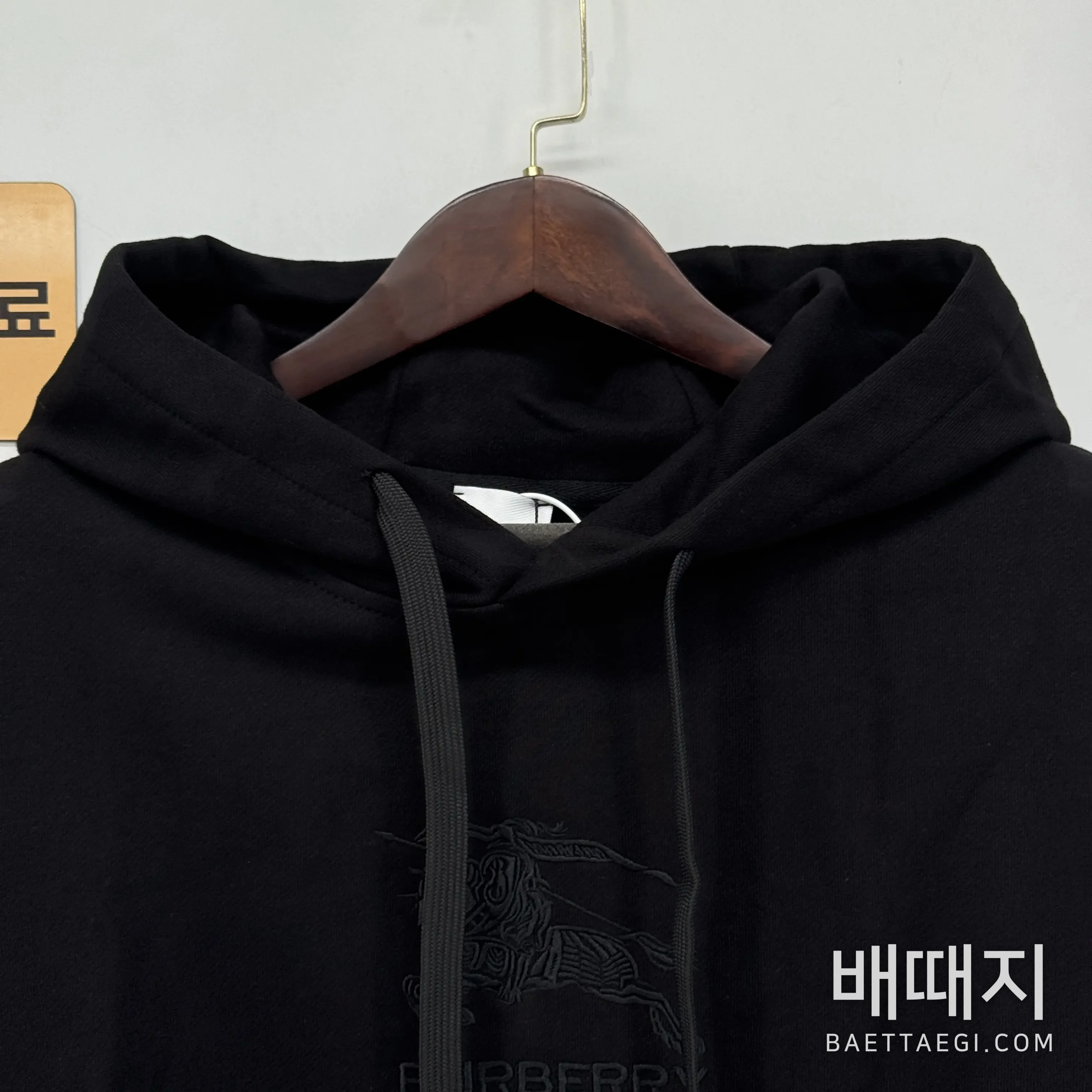 버버리 후드 검수사진 4