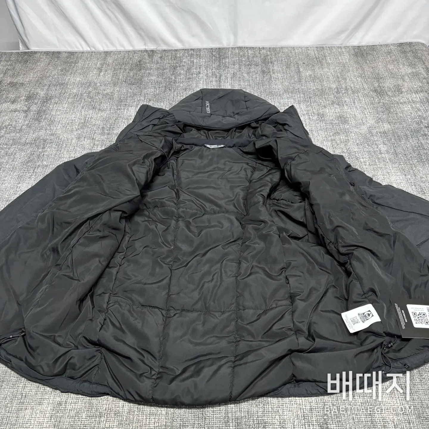 아크테릭스 [TZ] 아톰 LT 후디 2.0 블랙 200179 Arc'teryx Atom LT Hoodie 2.0 검수사진 5