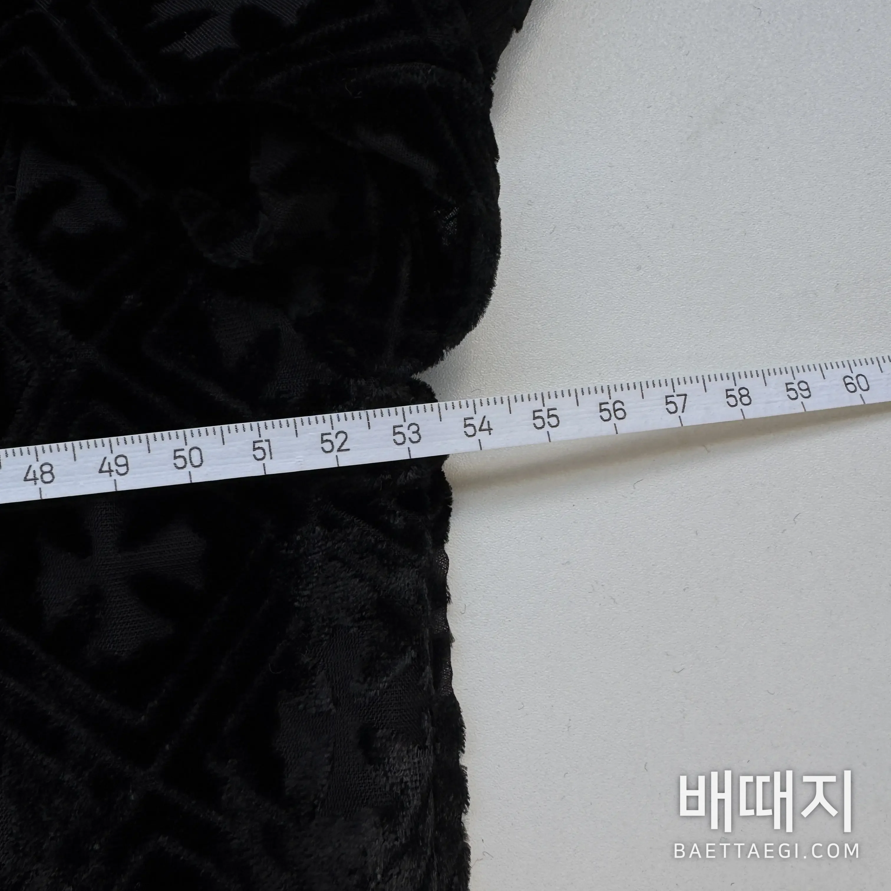 크롬하츠 마할 키타 모노그램 크로스 벨벳 셔츠 156286 검수사진 8