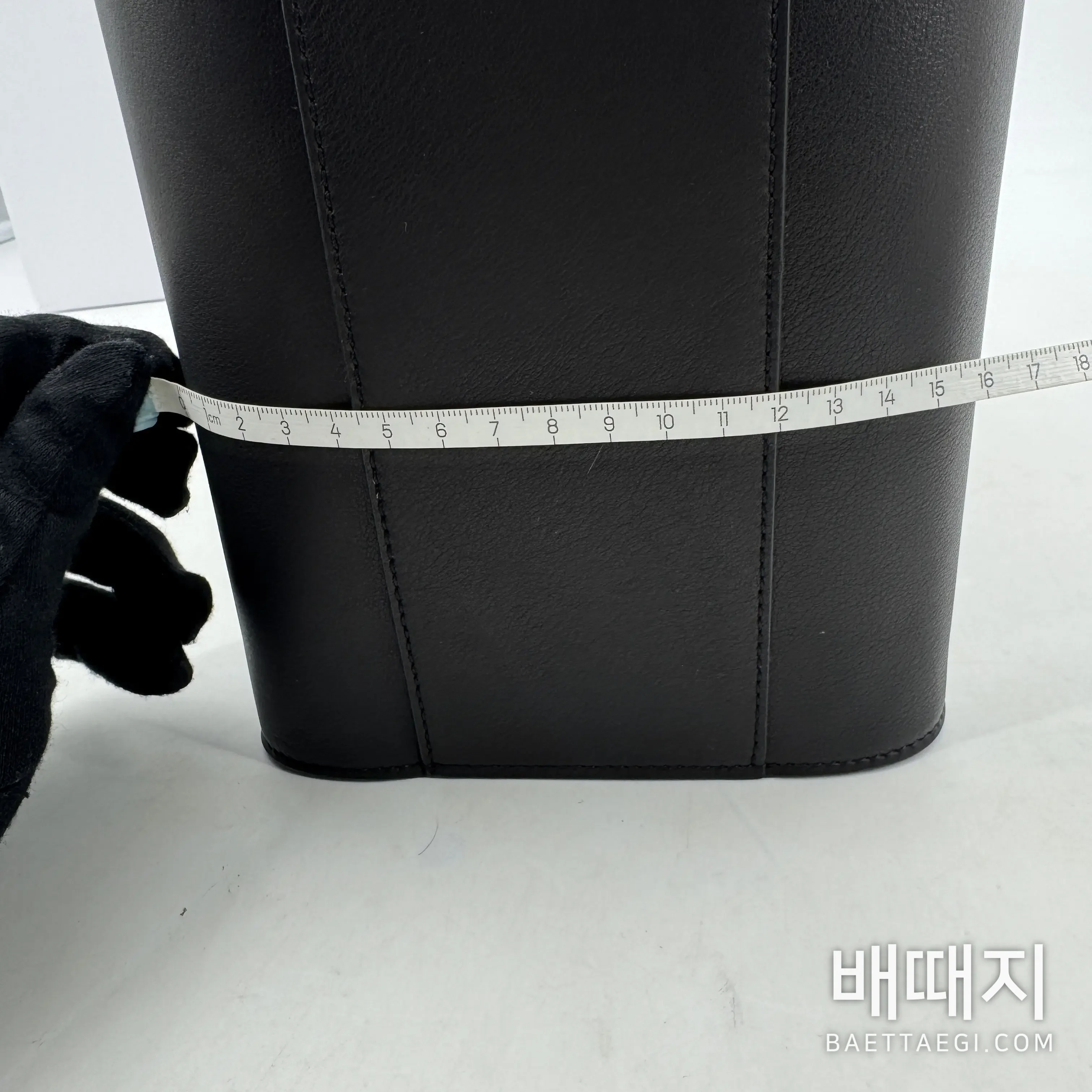 더로우 머니 14 인치 PU 가죽 가방 75302 검수사진 16