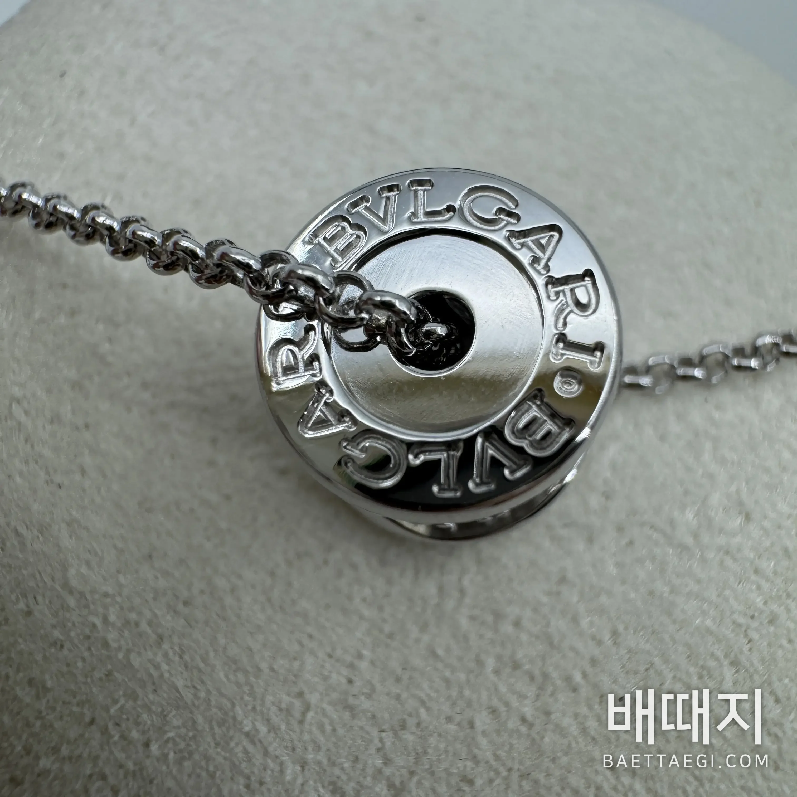 불가리 B.zero 1 다이아몬드 장식 목걸이 178598 검수사진 5