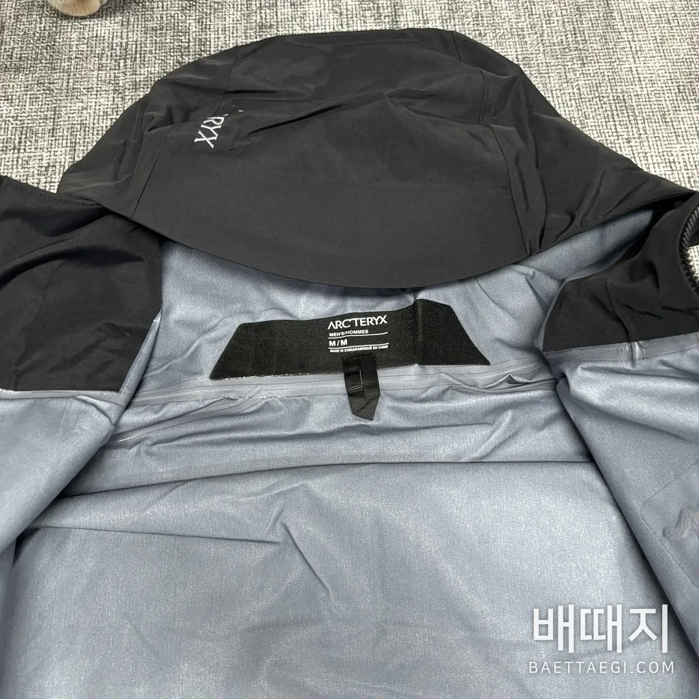 아크테릭스 [XF] 베타 라이트웨이트 블랙 205906 Arc'teryx Beta Lightweight 검수사진 3