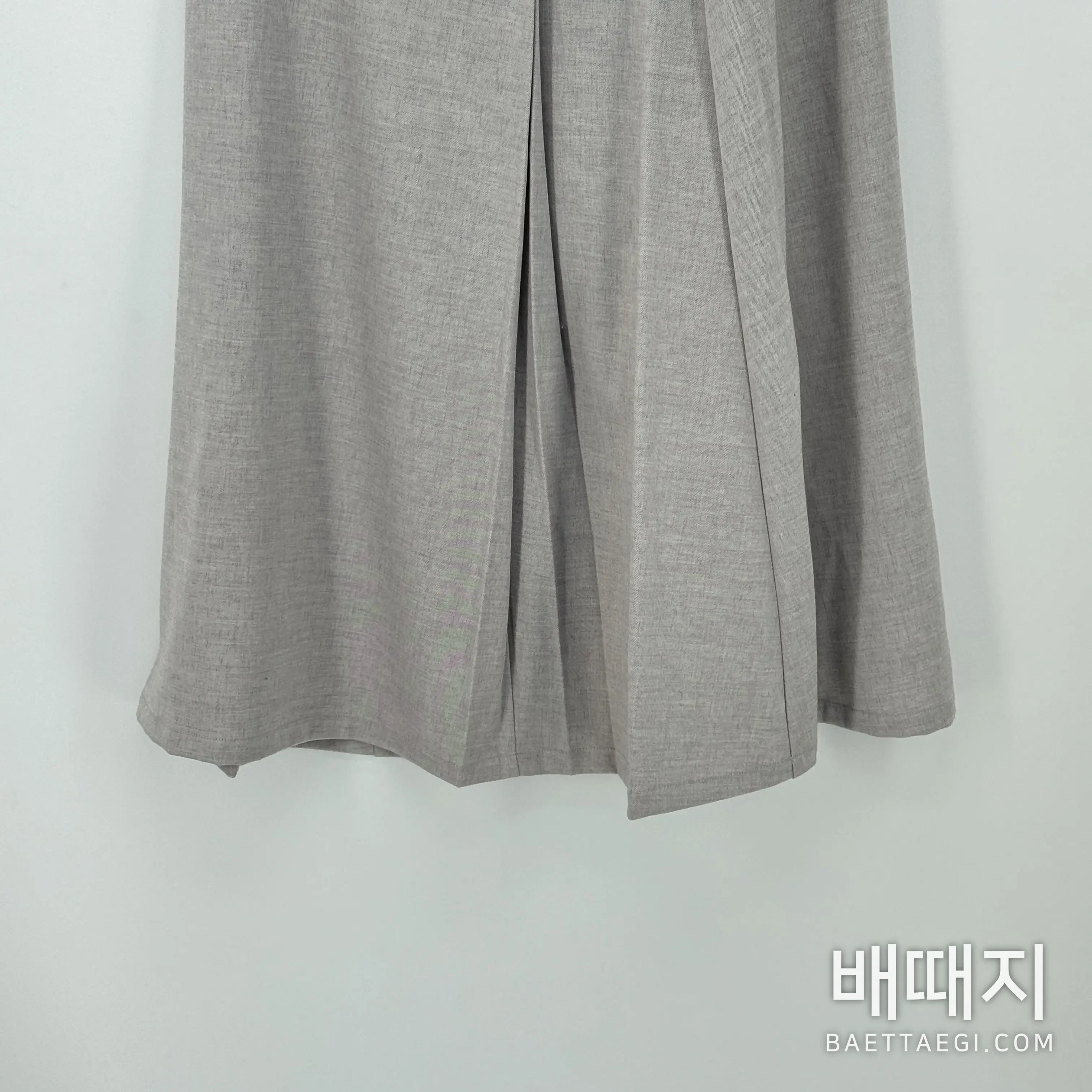 디올 골드 버튼 사이드 슬릿 A라인 미디 스커트 155967 검수사진 3