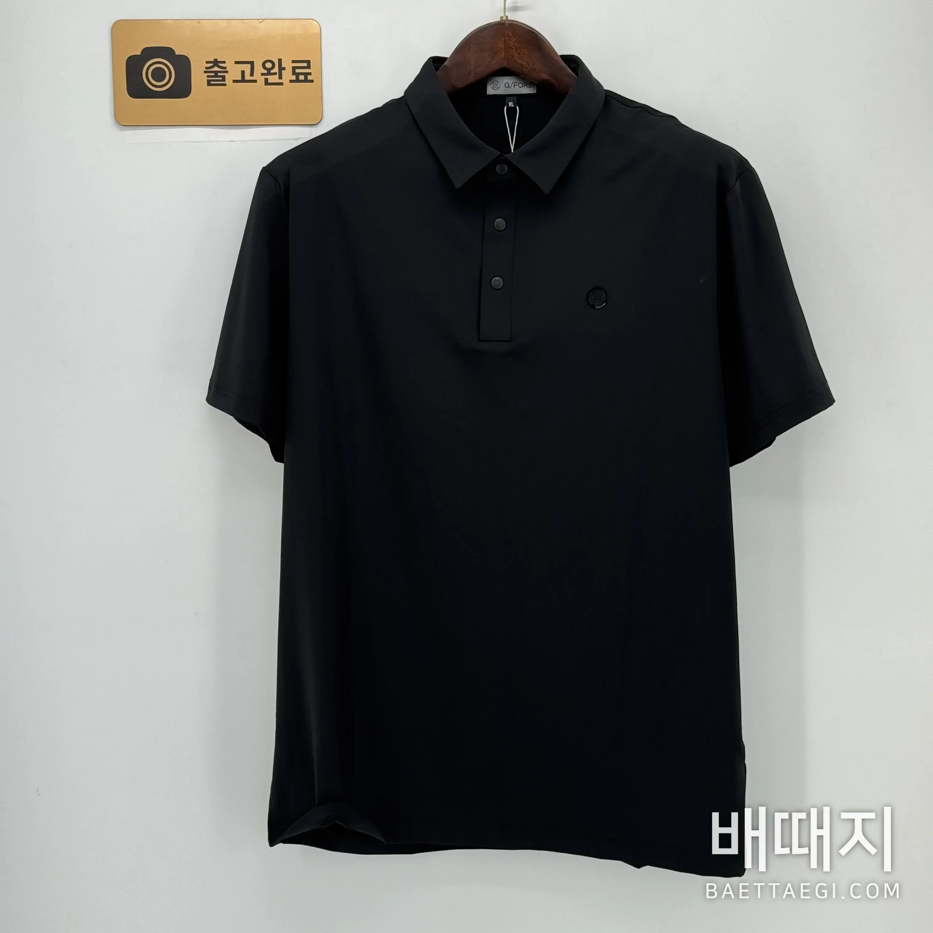 지포어 남성 반팔 골프웨어 탑 153351 검수사진 1