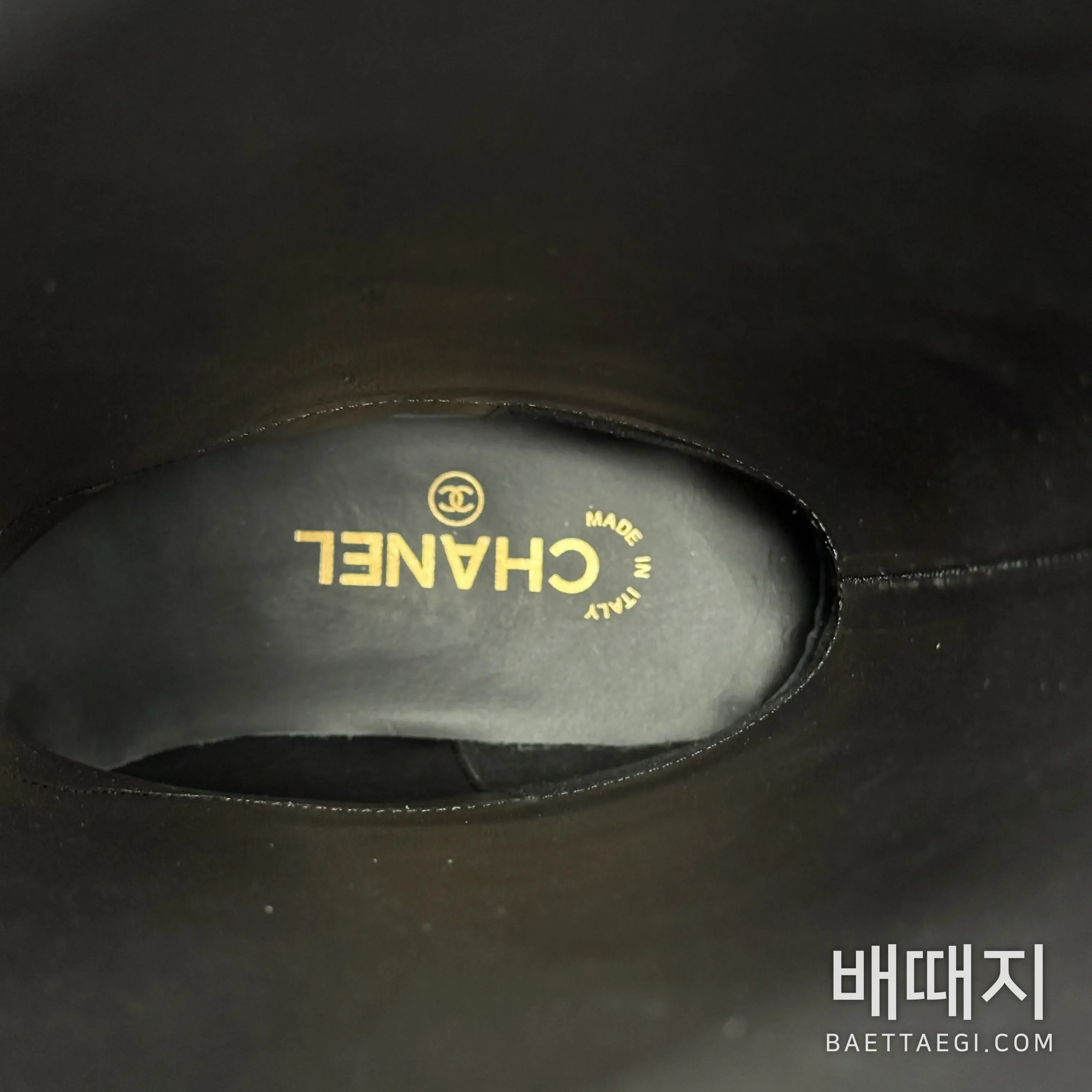 샤넬 부츠 더블 C 메탈 버클 171495 검수사진 8