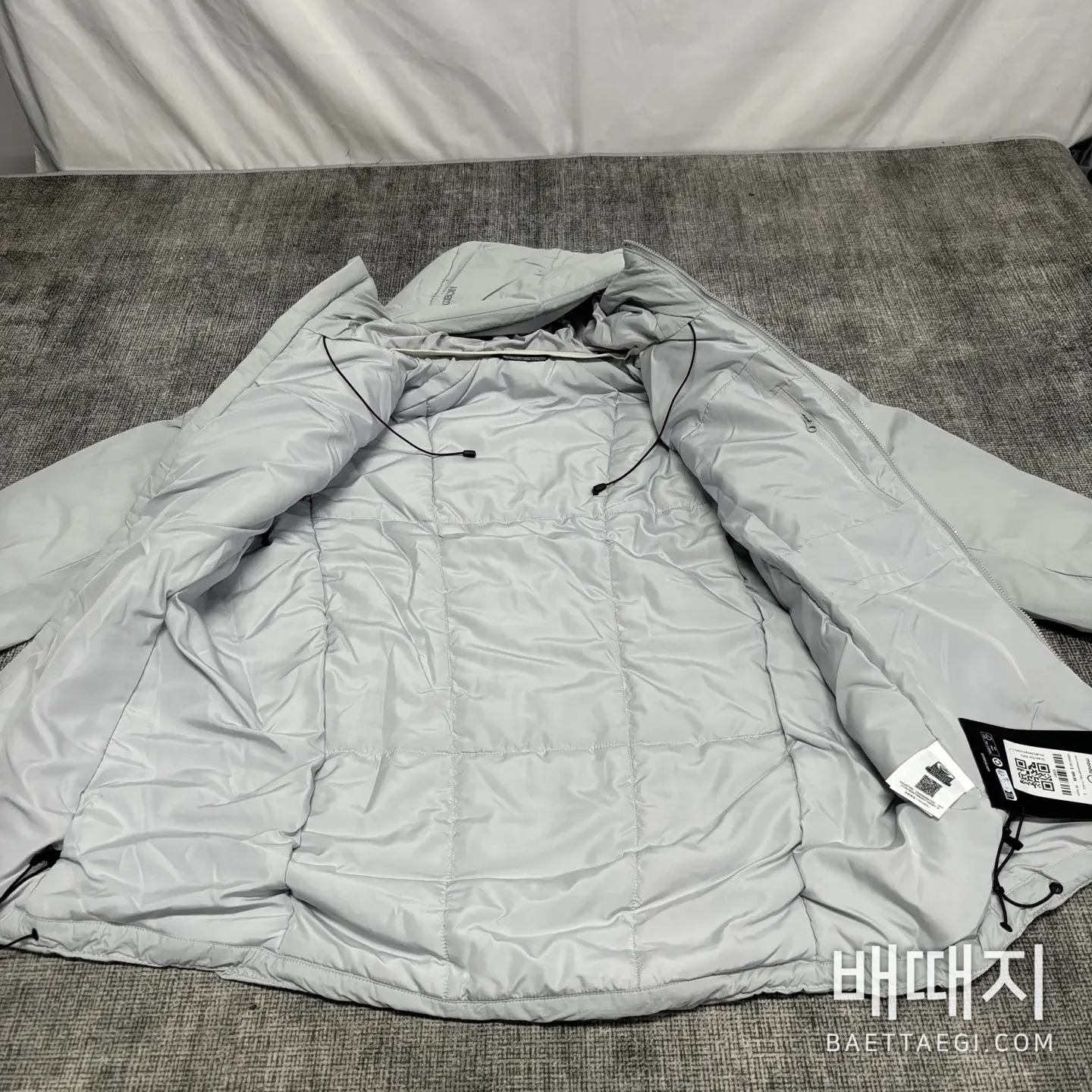 아크테릭스 [TZ] 아톰 LT 후디 2.0 보이드 그레이 200182 Arc'teryx Atom LT Hoodie 2.0 검수사진 5
