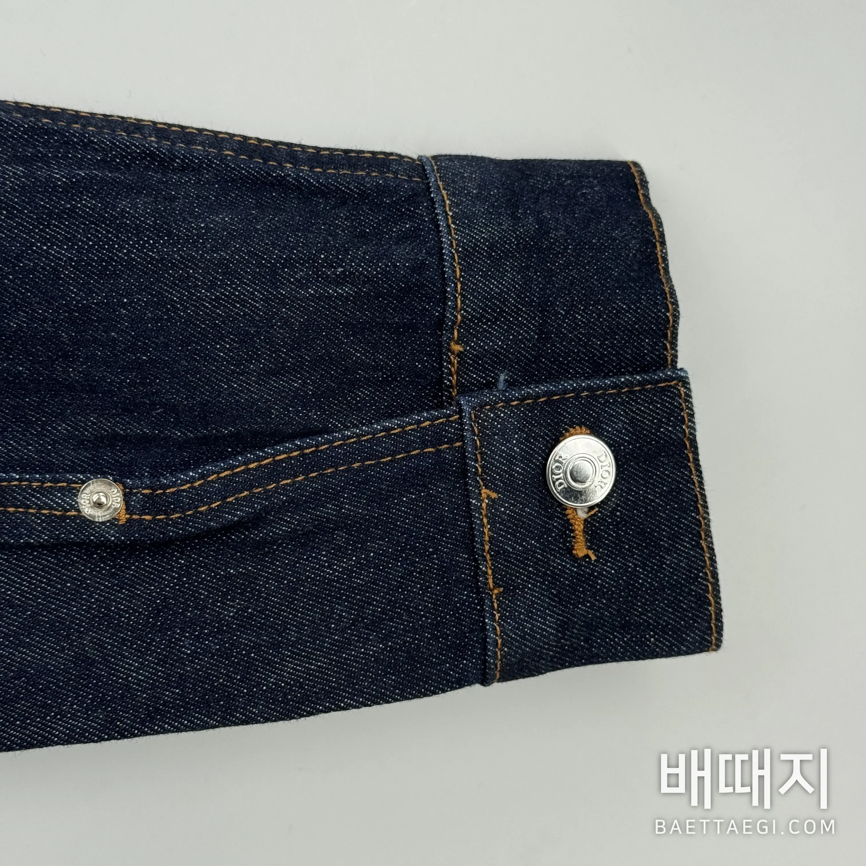 디올 데님 남성 자켓 검수사진 3