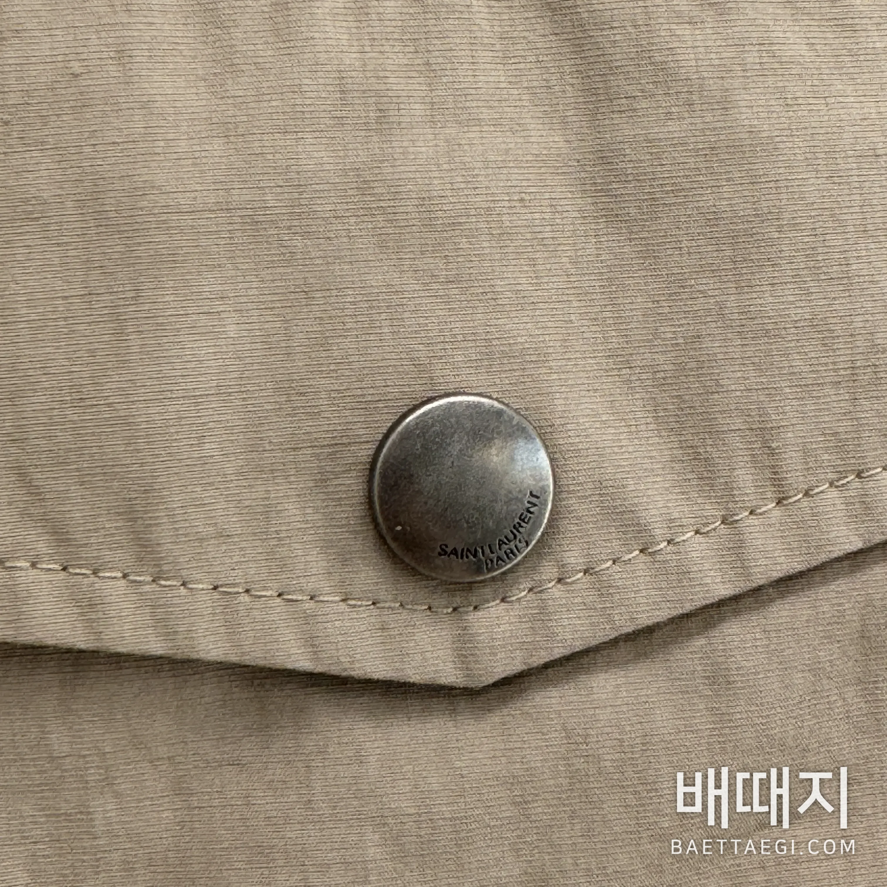 생로랑 여성 트렌치코트 자켓 199004 검수사진 4
