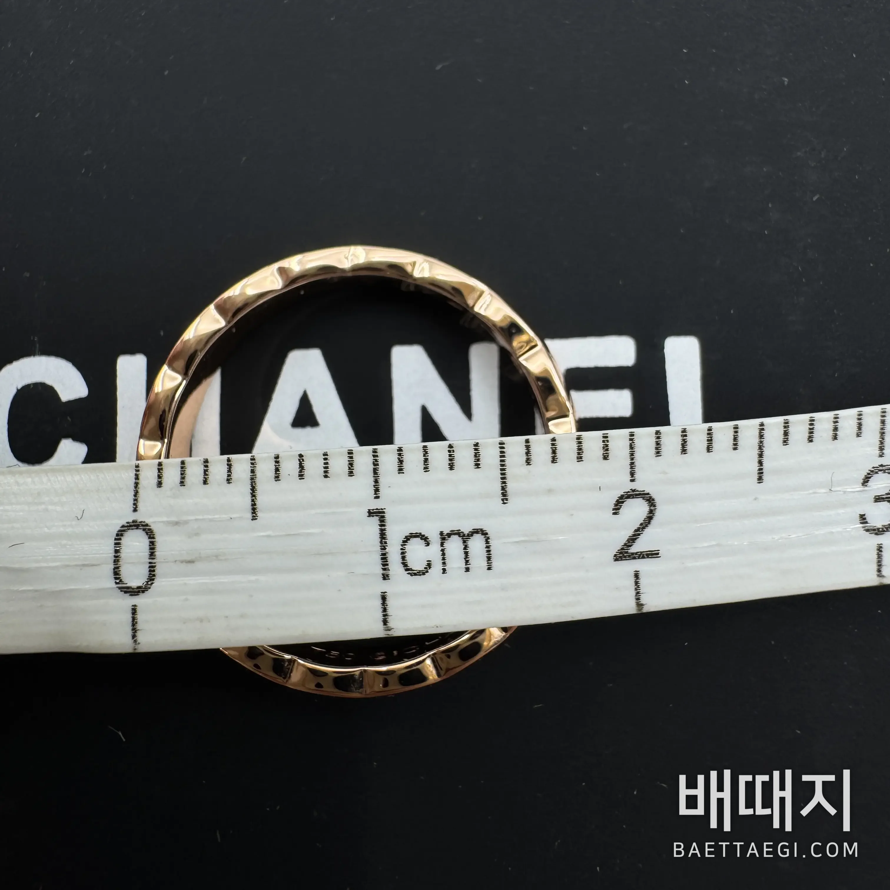 샤넬 코코 크러쉬 반지 검수사진 5