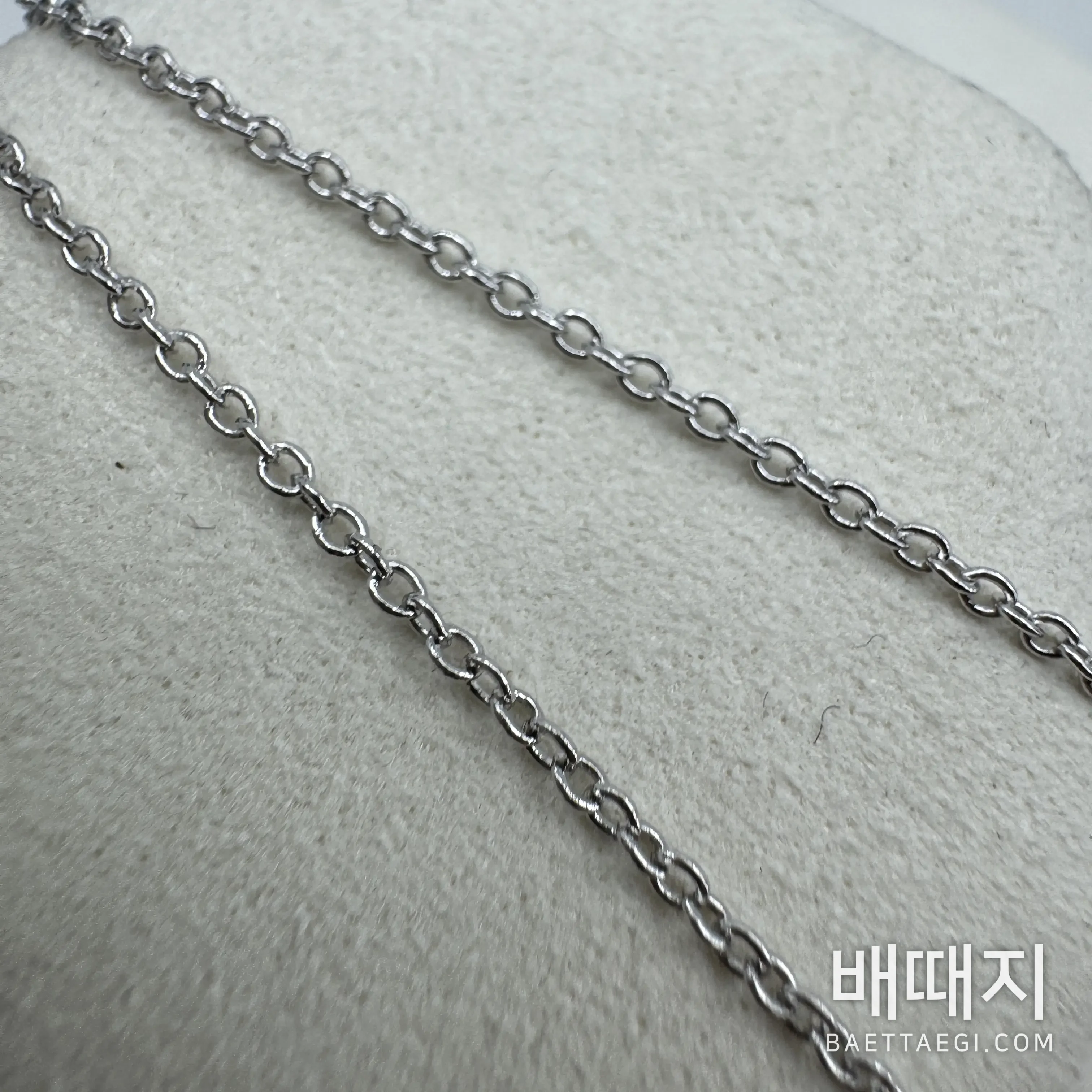 그라프 나비 모티브 다이아몬드 목걸이 125002 검수사진 5