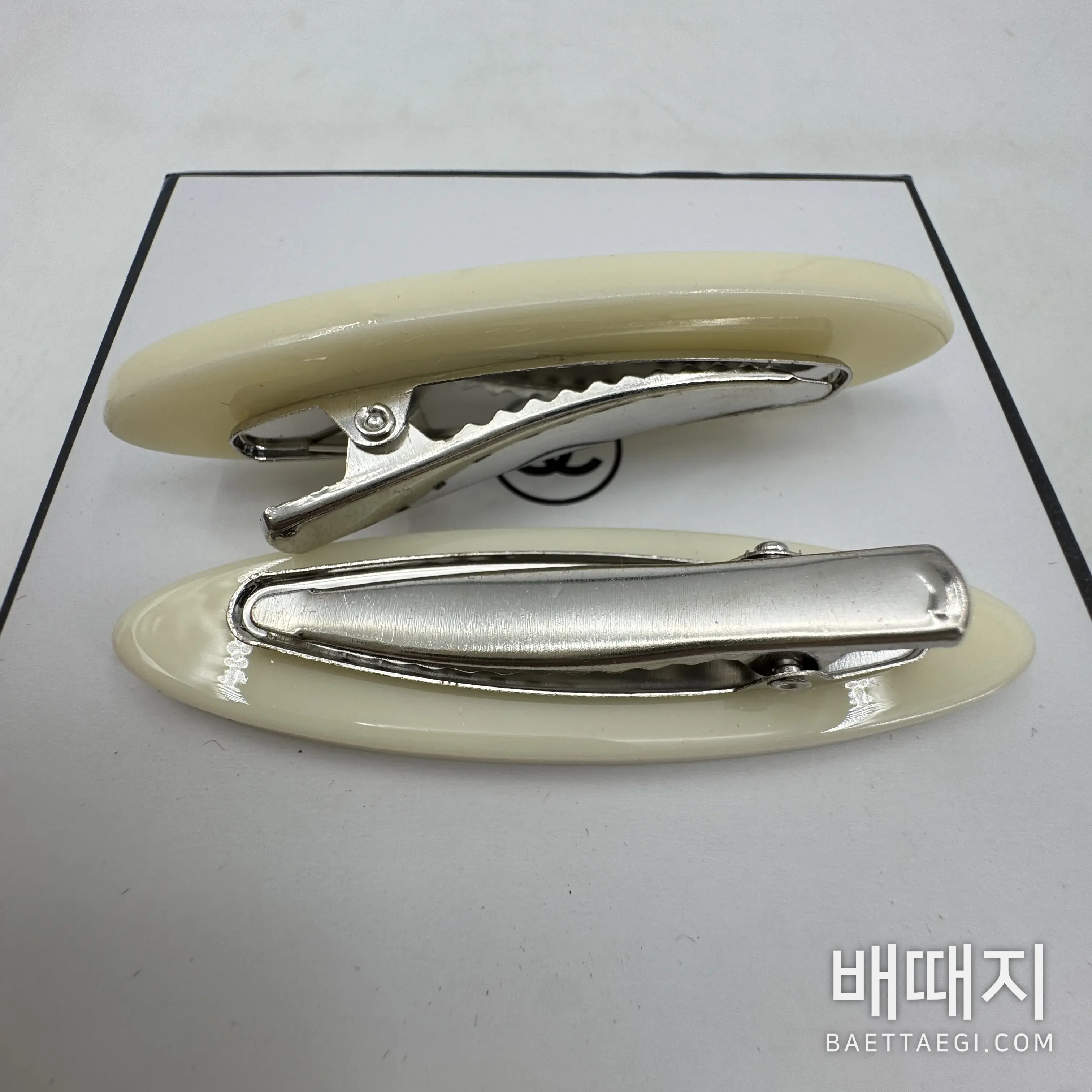 샤넬 심플 헤어 클립 세트 183547 검수사진 5